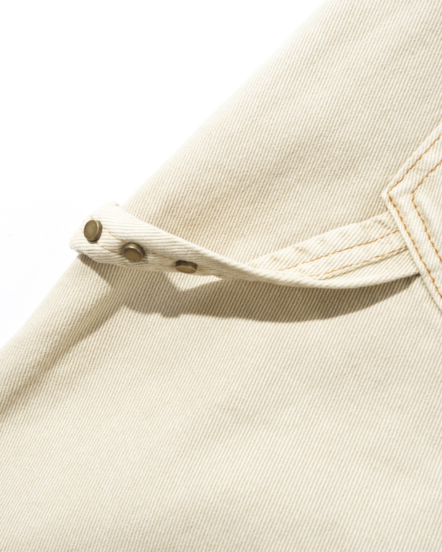 Rivet Denim Jeans, Bone