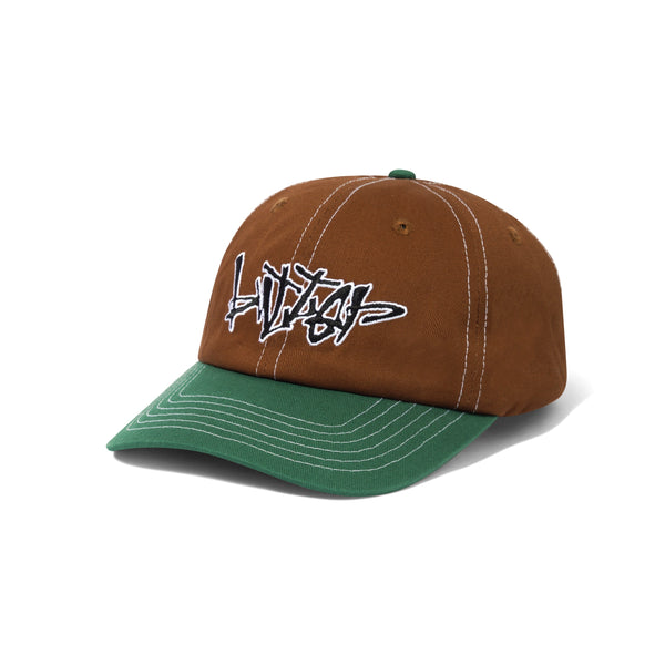 Scratch 6 Panel Cap, Brown / Forest – Butter Goods EU