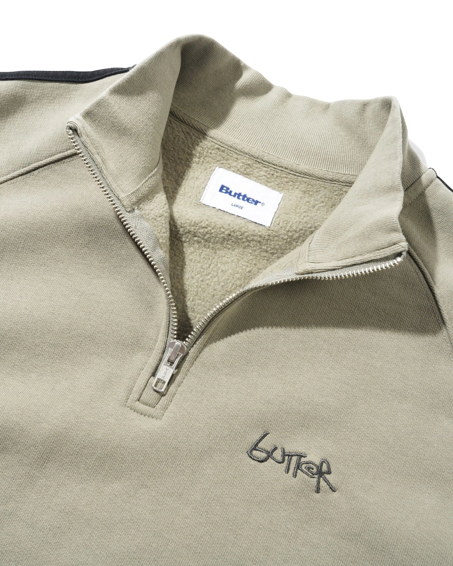 Abseil 1/4 Zip Sweater, Fossil