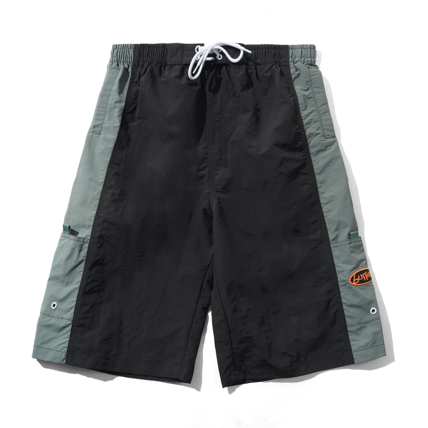 Abseil Boardshorts, Black / Sage