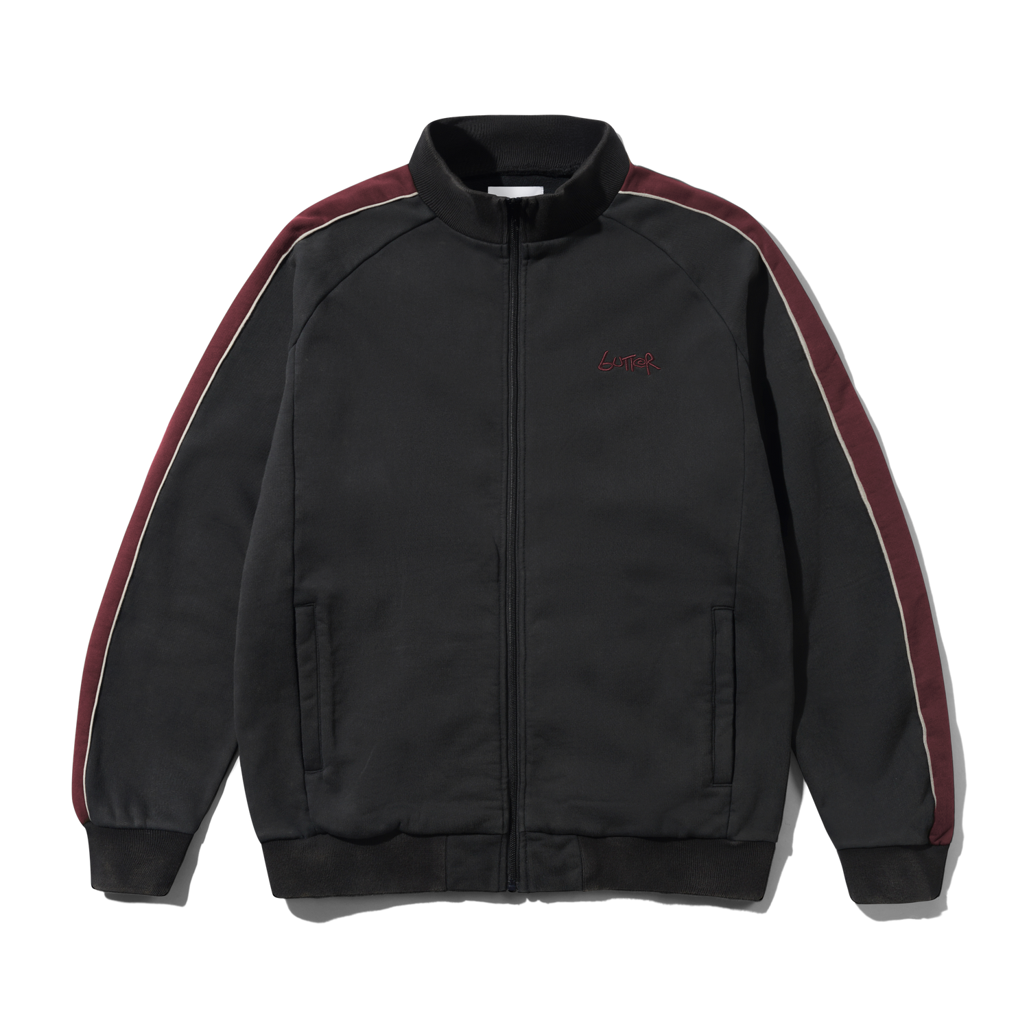 Abseil Fleece Jacket, Washed Black