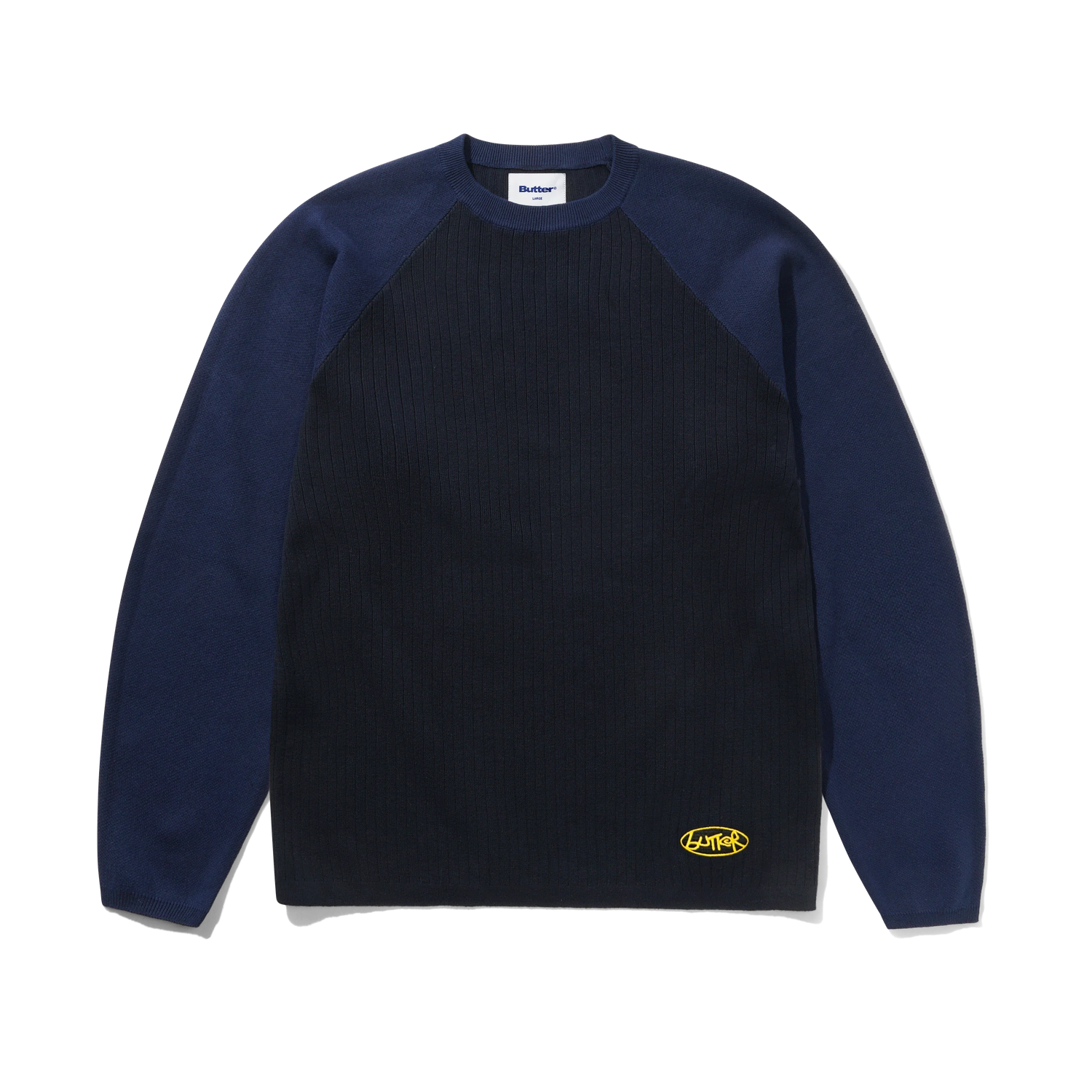 Abseil Knit Sweater, Navy / Ocean