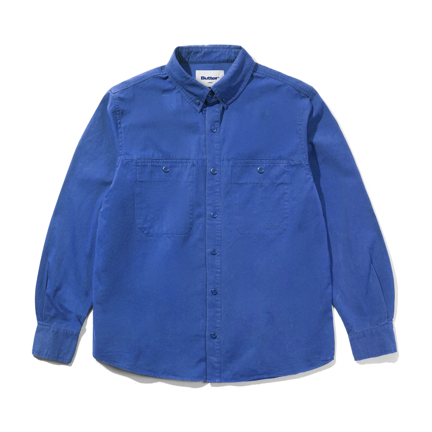 Abseil L/S Shirt, Washed Cobalt