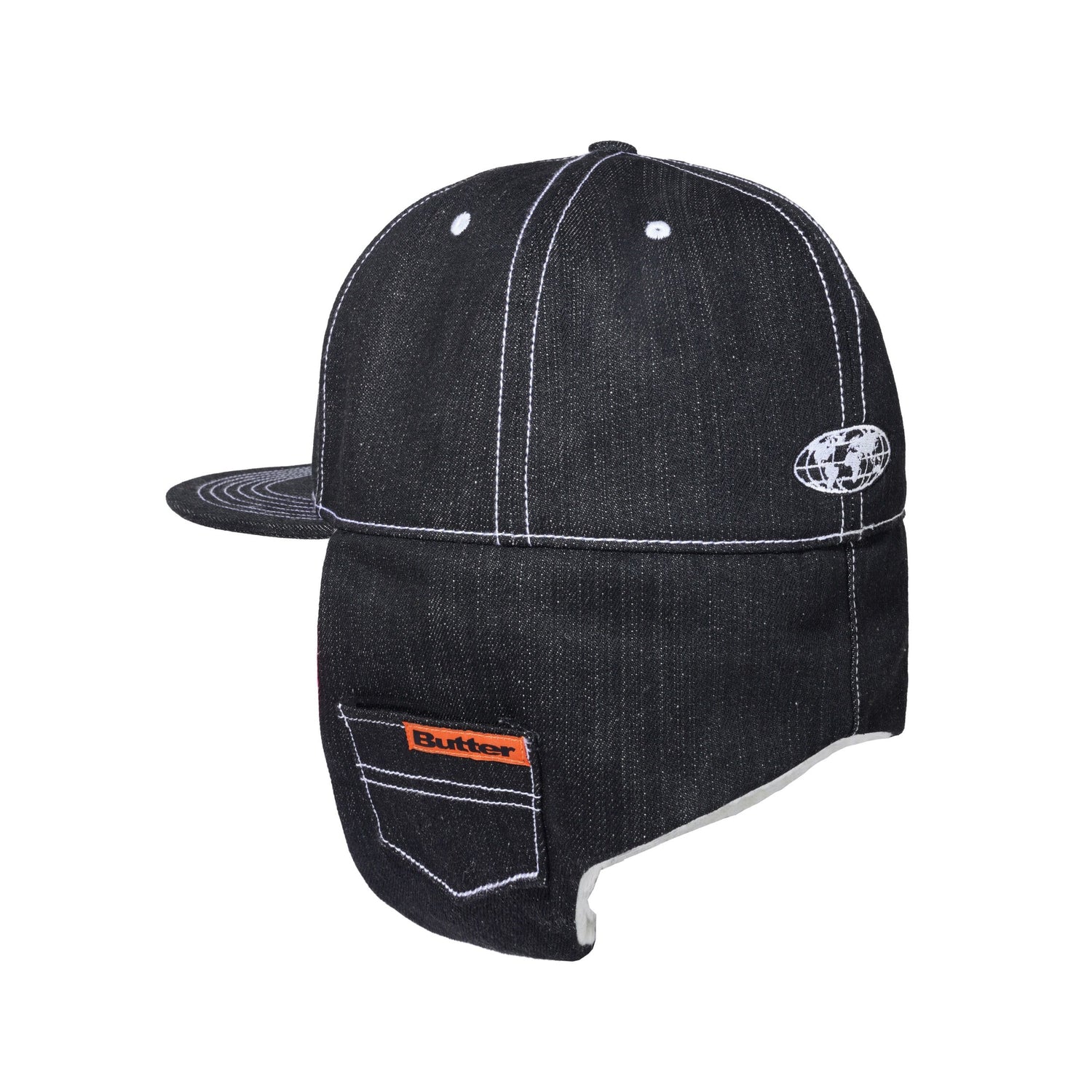 Adilson Flap Cap, Black