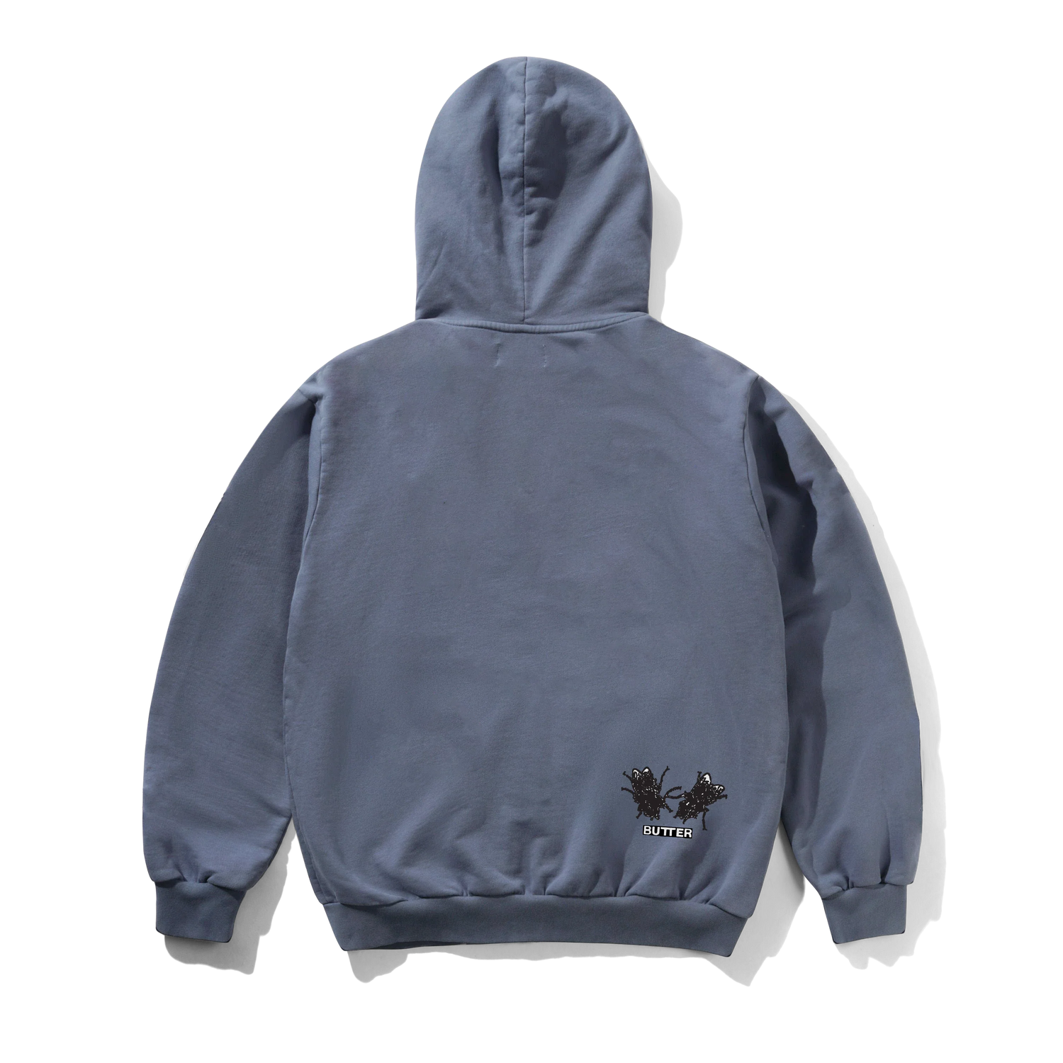 Again Zip-Thru Hood, Stone Blue