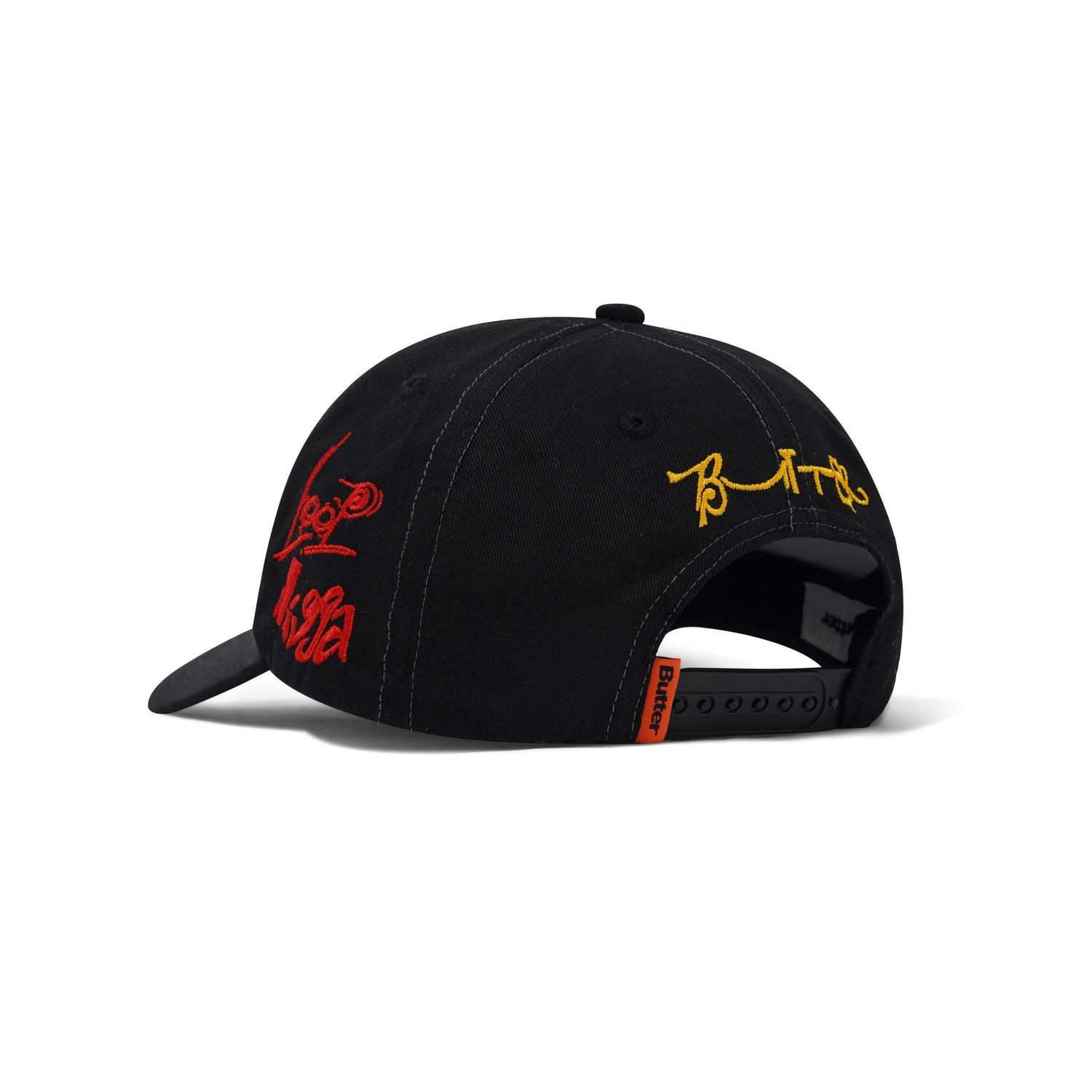 Alias 6 Panel Cap, Black