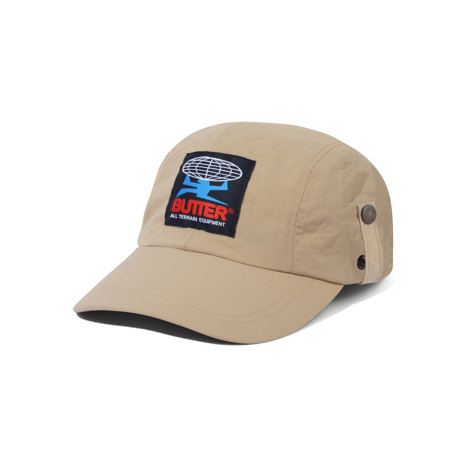 All Terrain 4 Panel Flap Cap, Tan