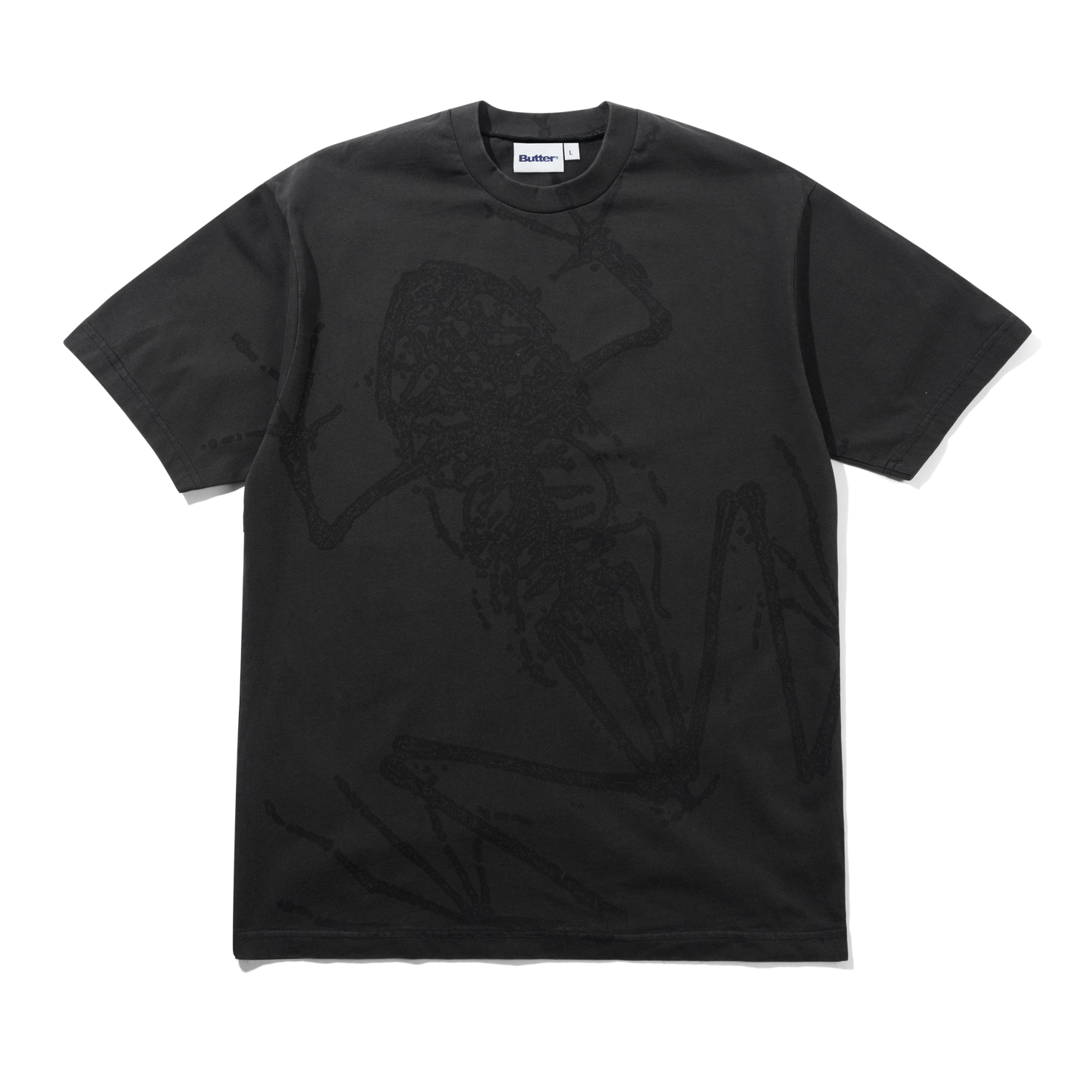 Amphibian Tee, Washed Black
