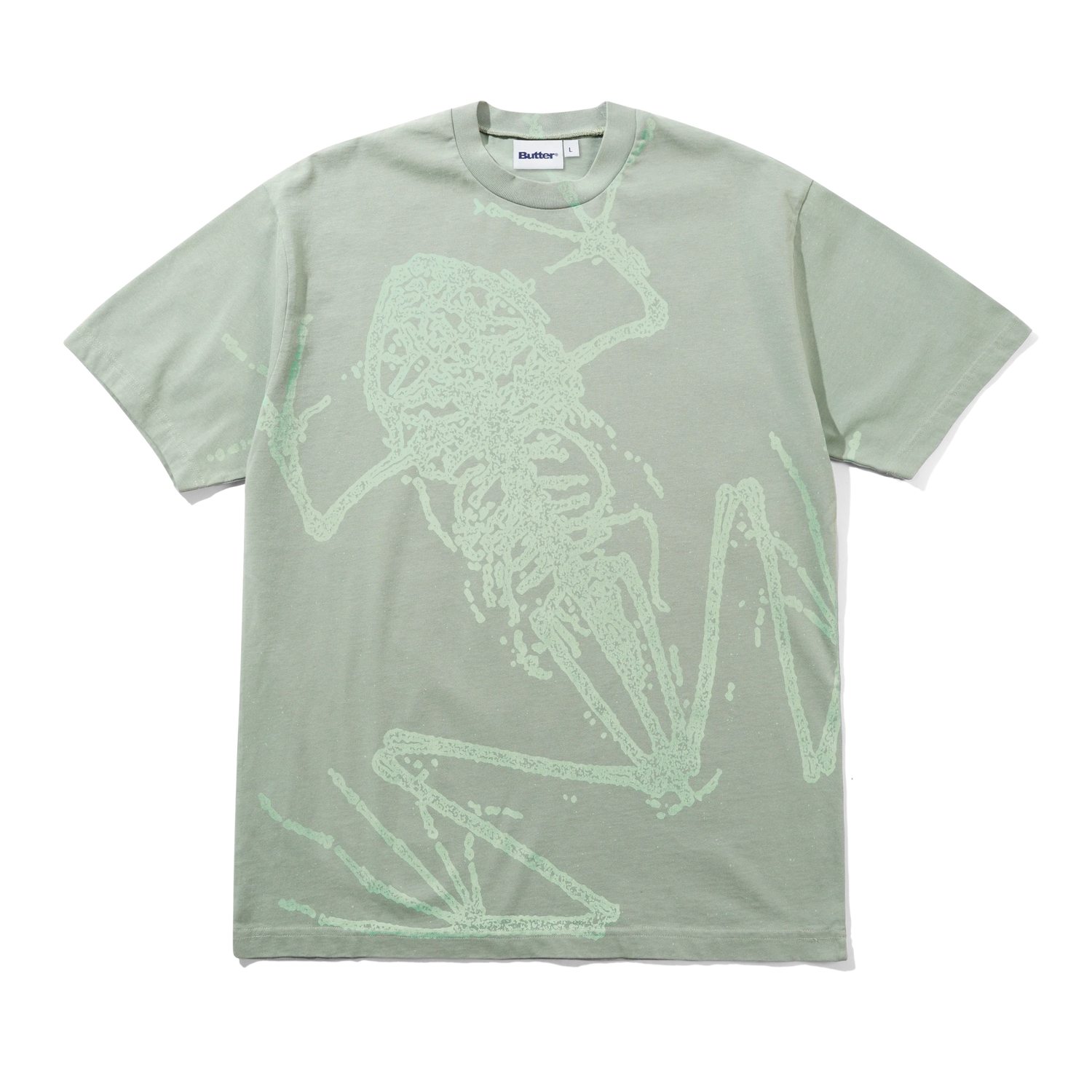 Amphibian Tee, Washed Dull Mint