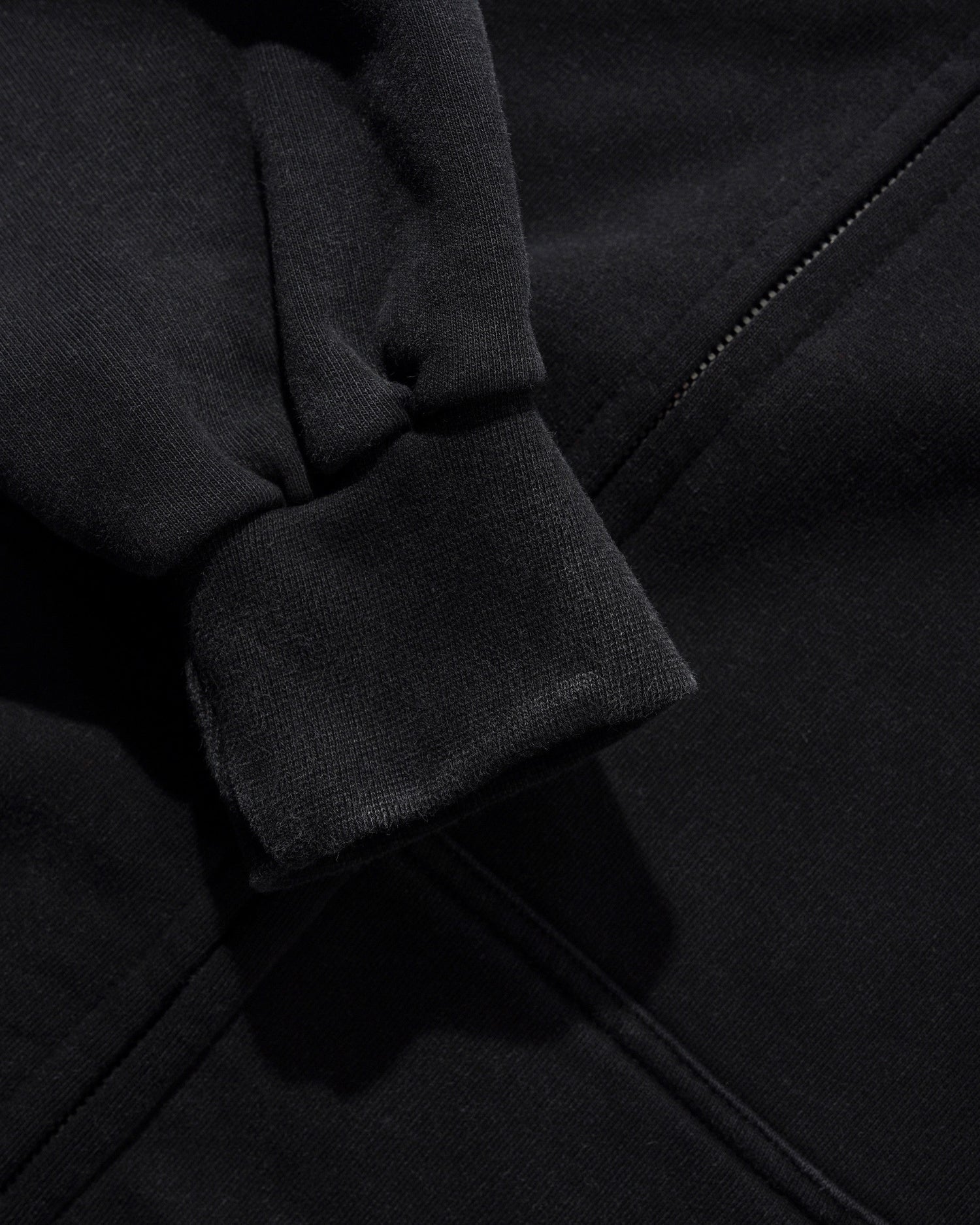 Amplify Zip-Thru Hood, Washed Black