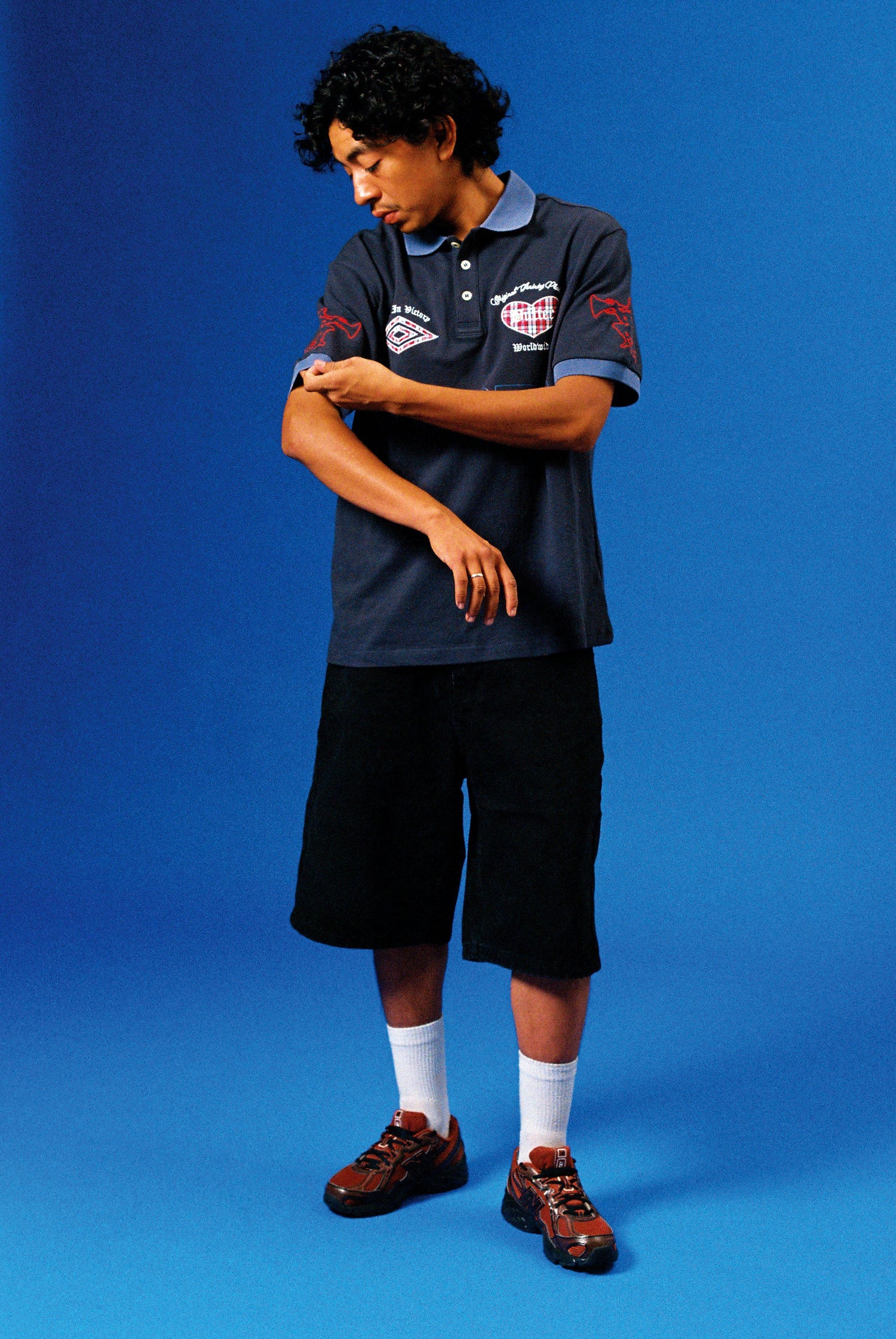 Victory Polo, Navy / Slate