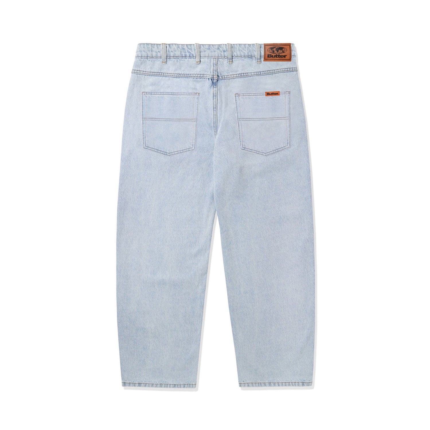 Baggy Denim Jeans, Light Blue