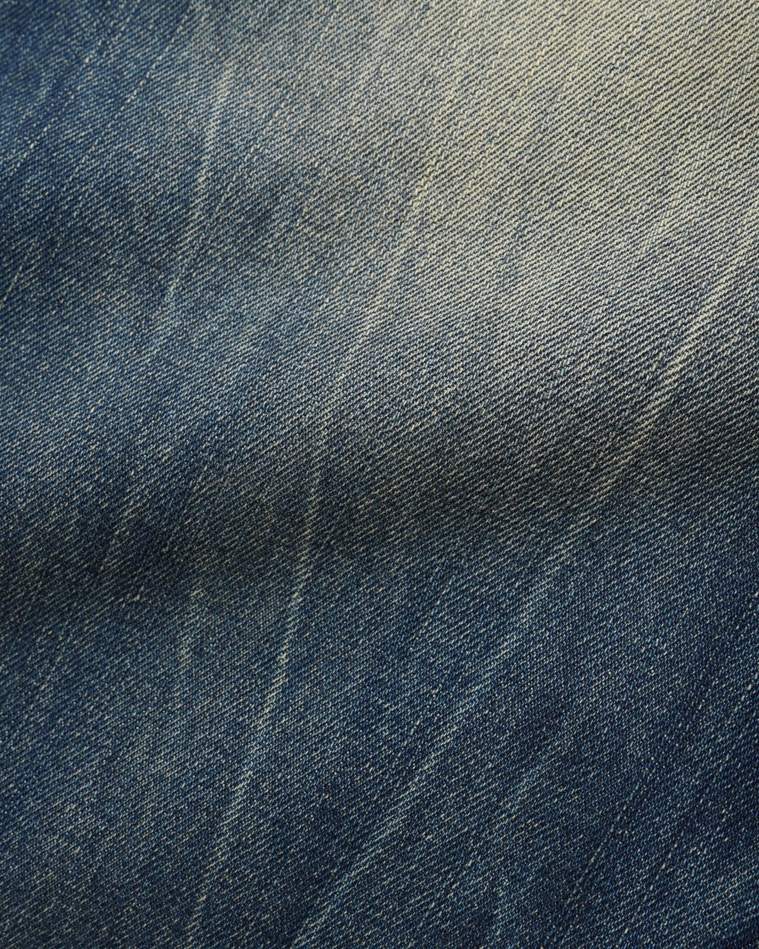 Baggy Denim Shorts, Distressed Selvedge