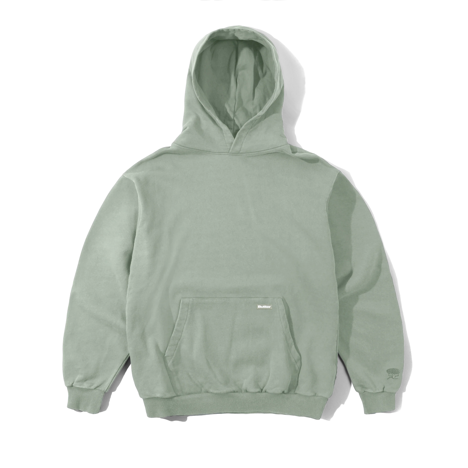 Basic Pullover Hood, Washed Dull Mint