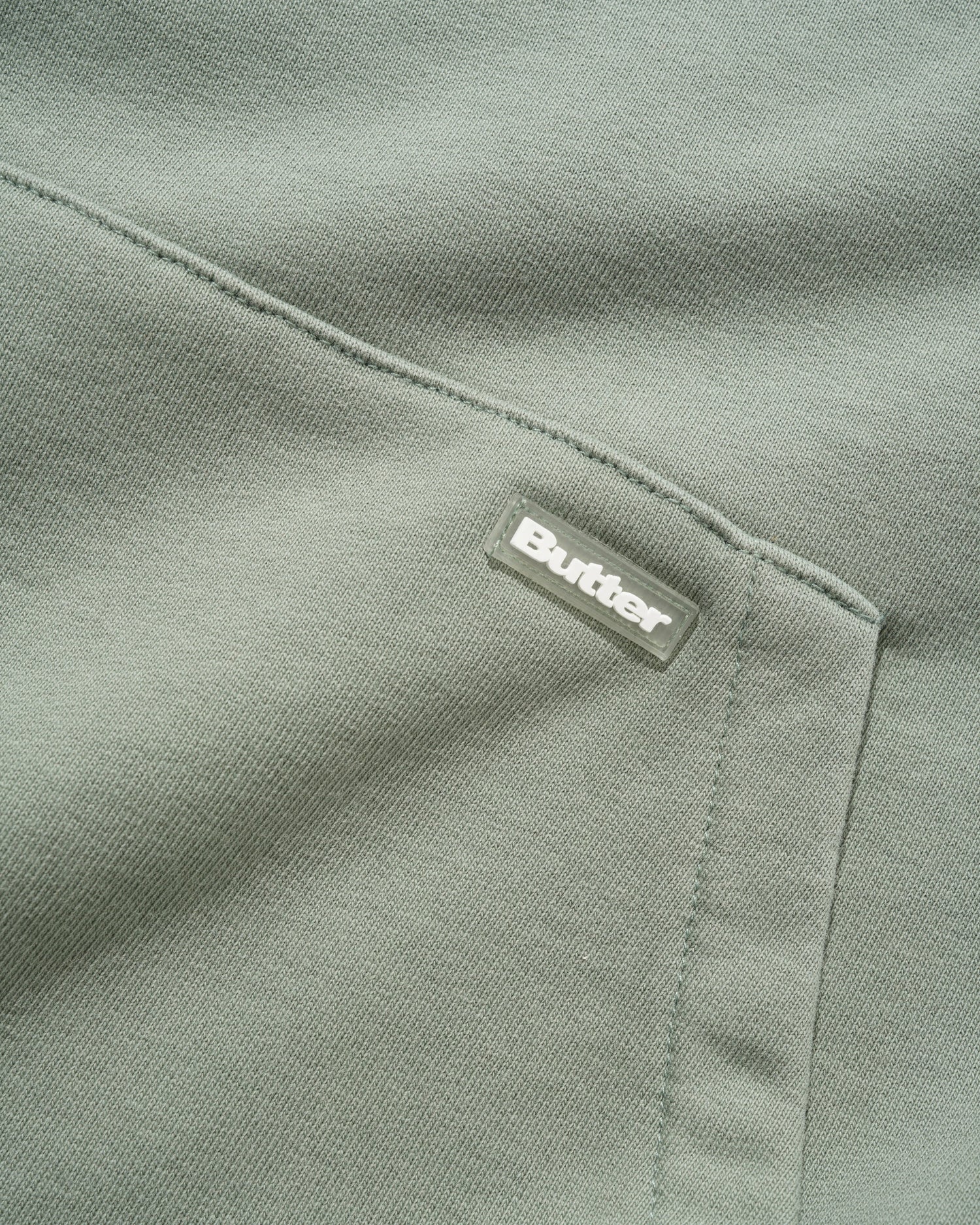 Basic Pullover Hood, Washed Dull Mint
