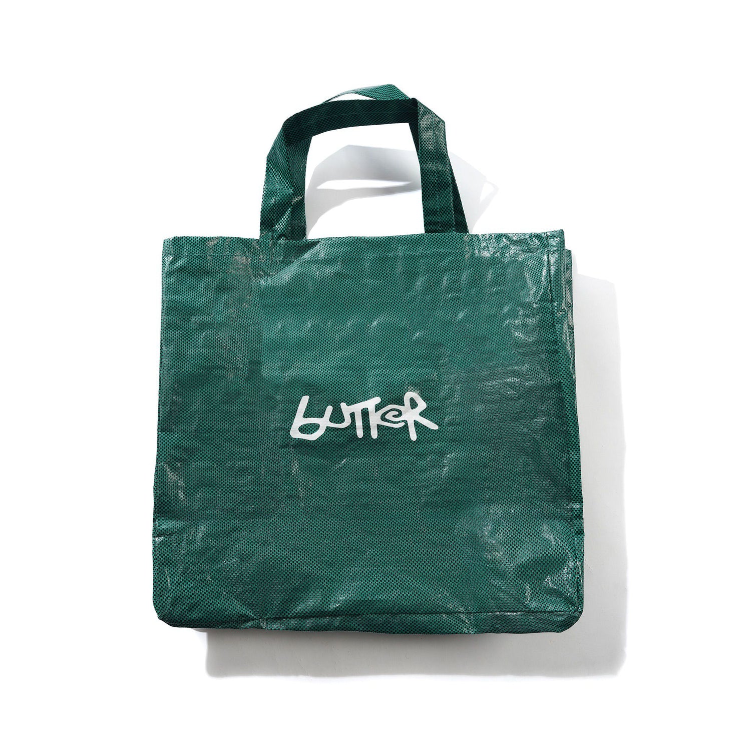 Beach Tote, Green / Black