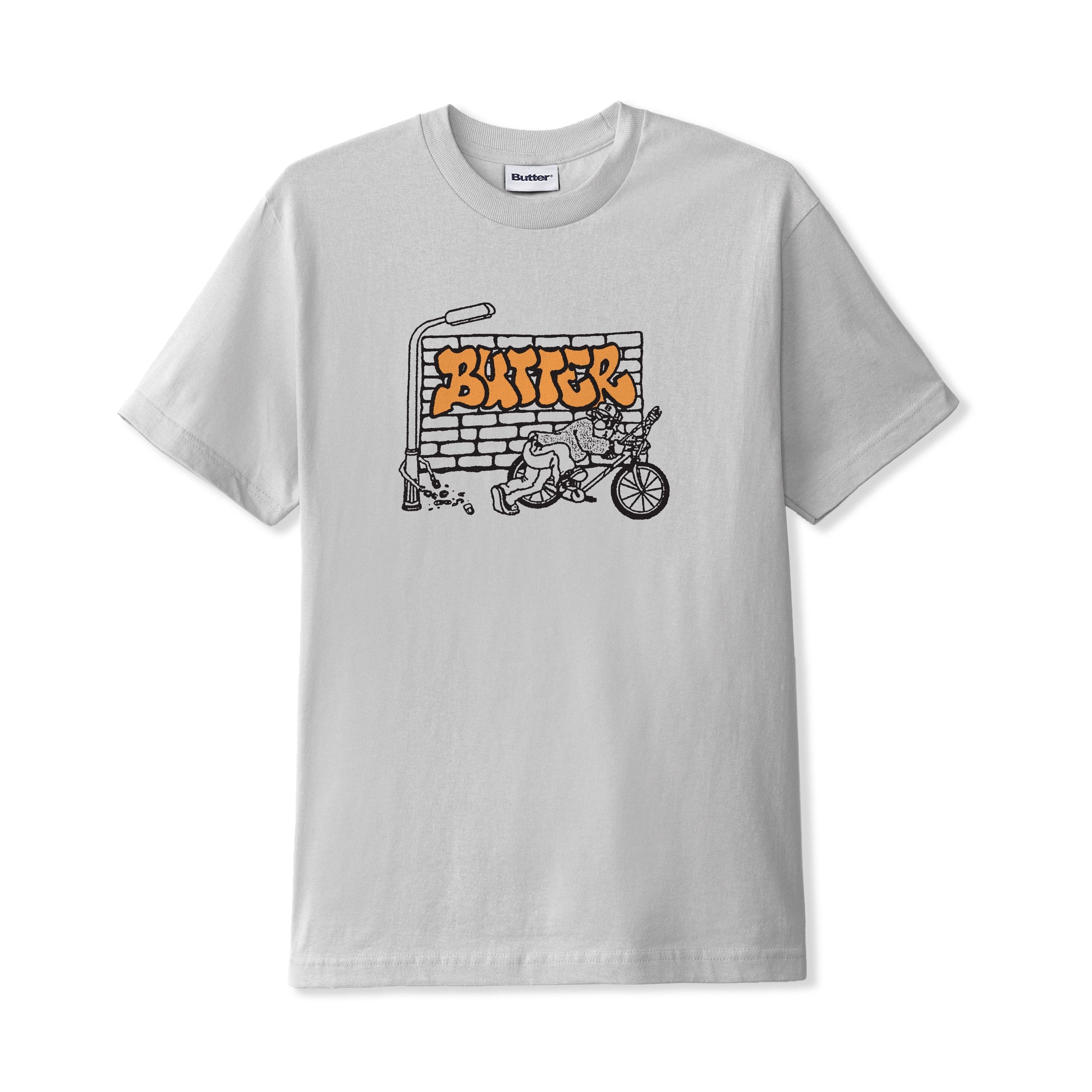 【BUTTER GOODS】INK TEE / CEMENT Butter Goods Turtle Tee Cement - Orchard Skateshop