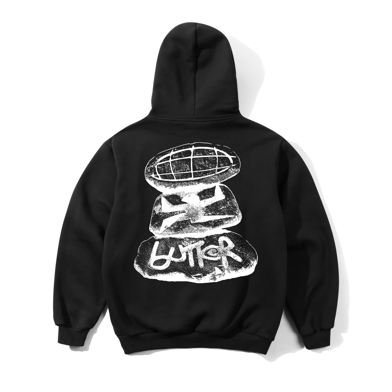 Boulder Terrain Pullover Hood, Black