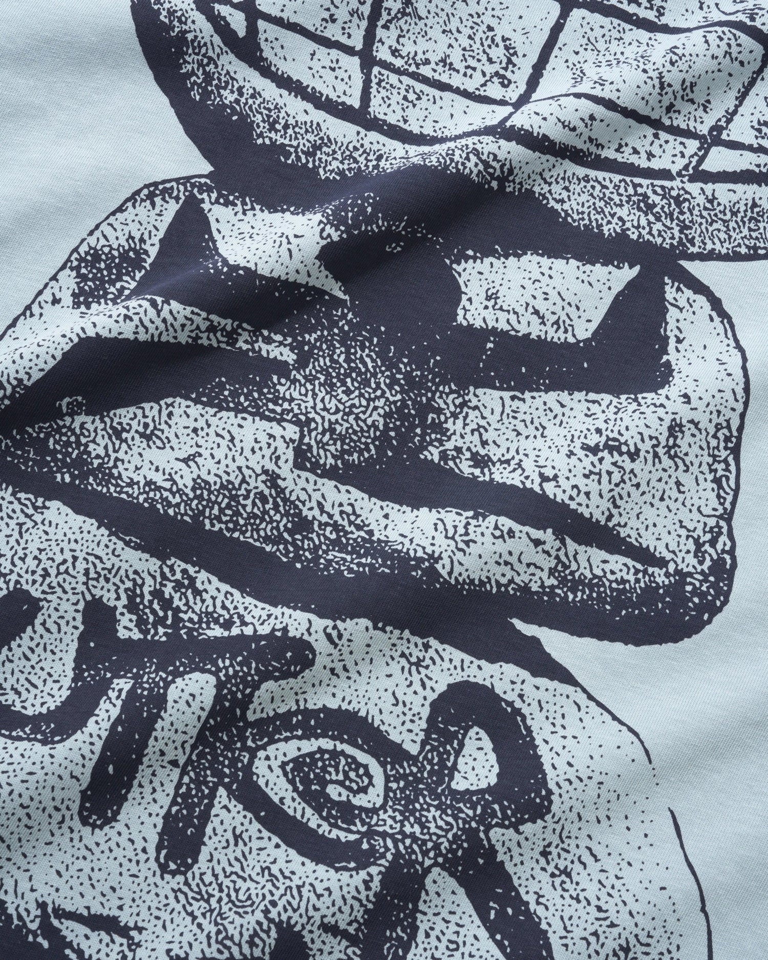 Boulder Terrain Tee, Grey Blue