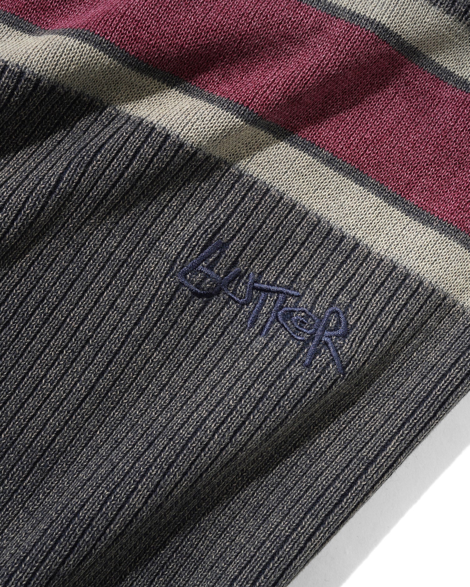 Break Knit Sweater, Washed Navy