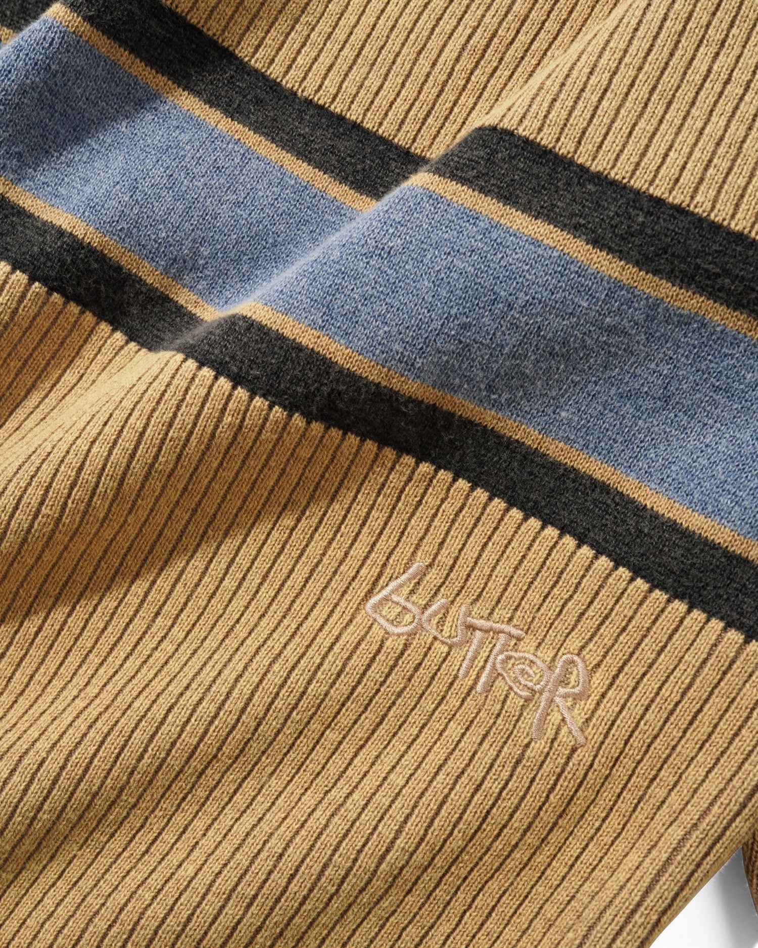 Break Knit Sweater, Washed Tan