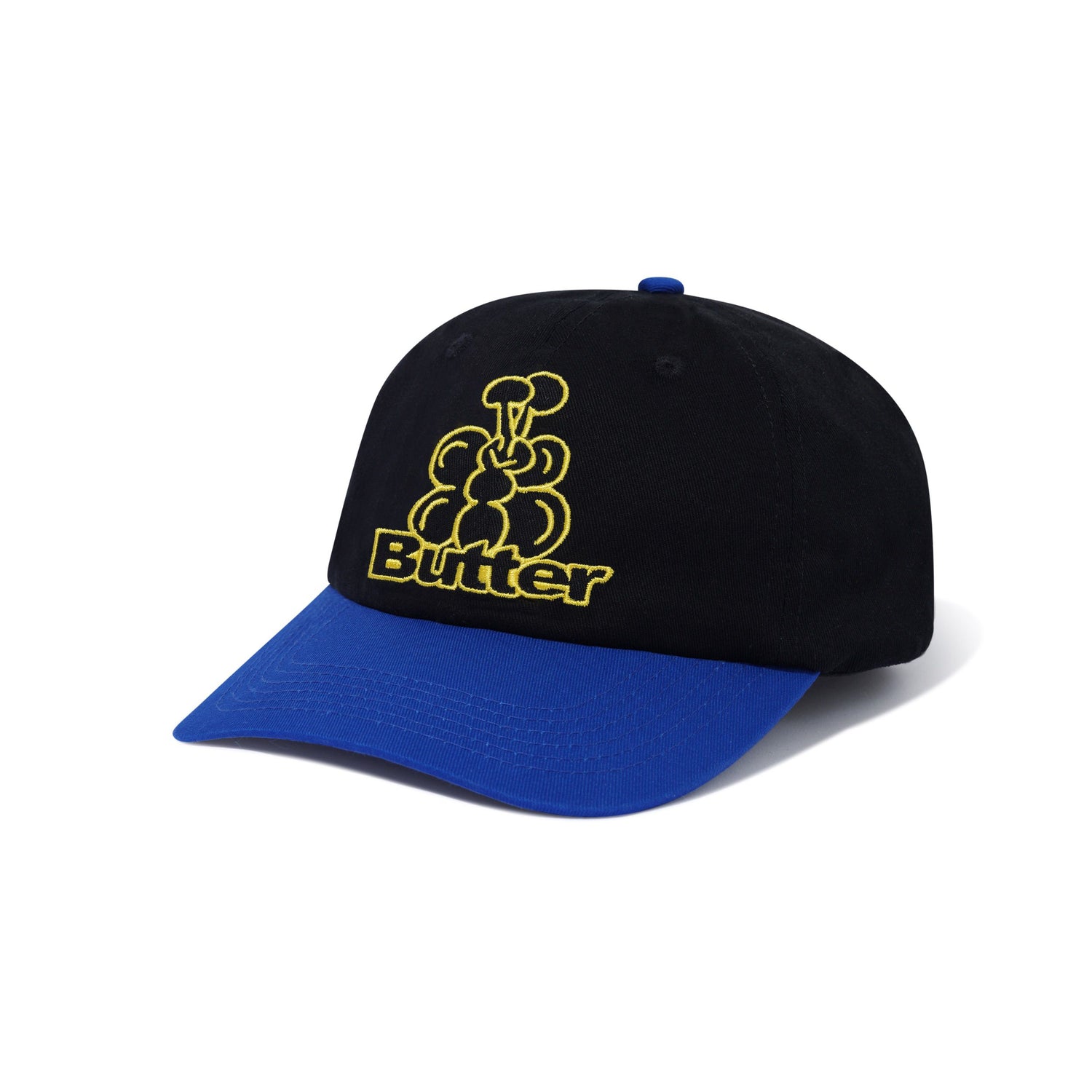 Bugs 6 Panel Cap, Black / Royal