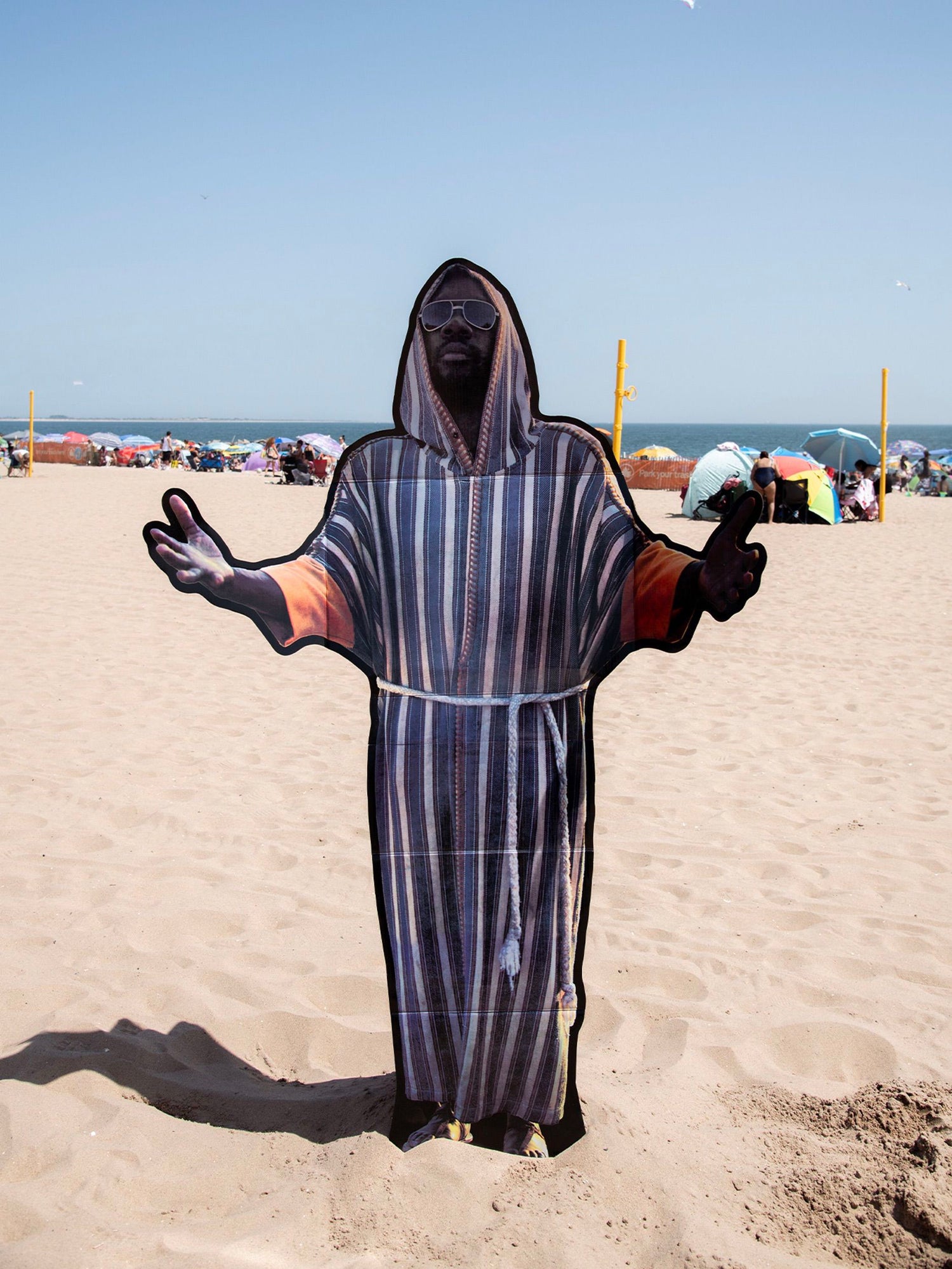 Black Moses Life-Sized Cutout, Multi