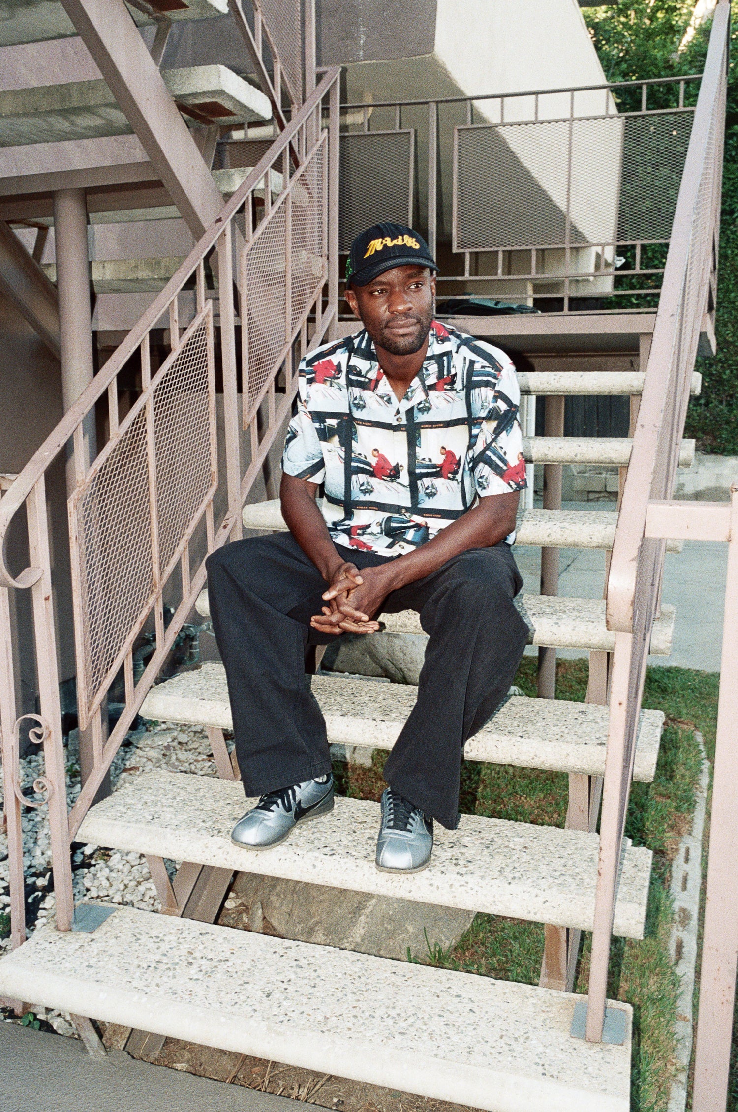 Bomb Shelter Rayon Shirt, Multi