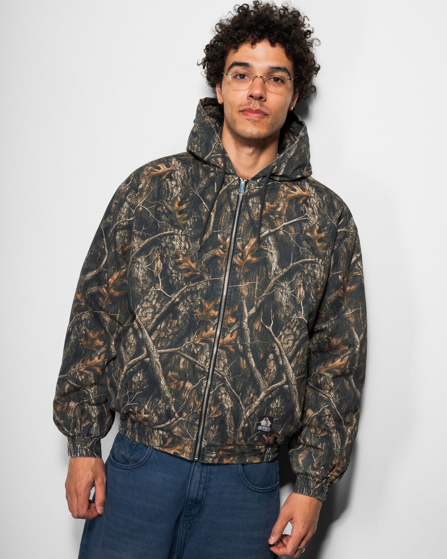 Insulated Work Jacket, Forest Camo