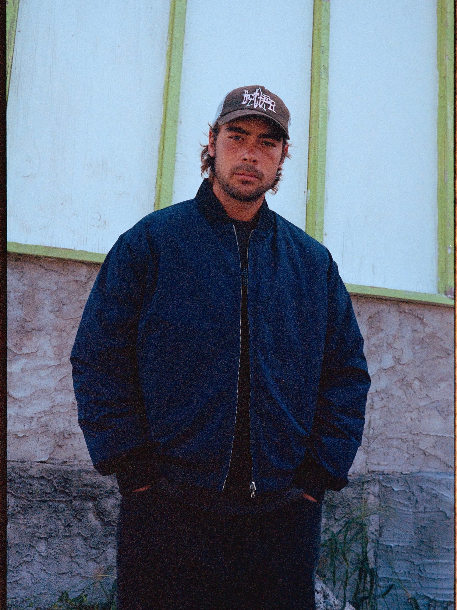 Sigil Trucker Cap, Washed Brown
