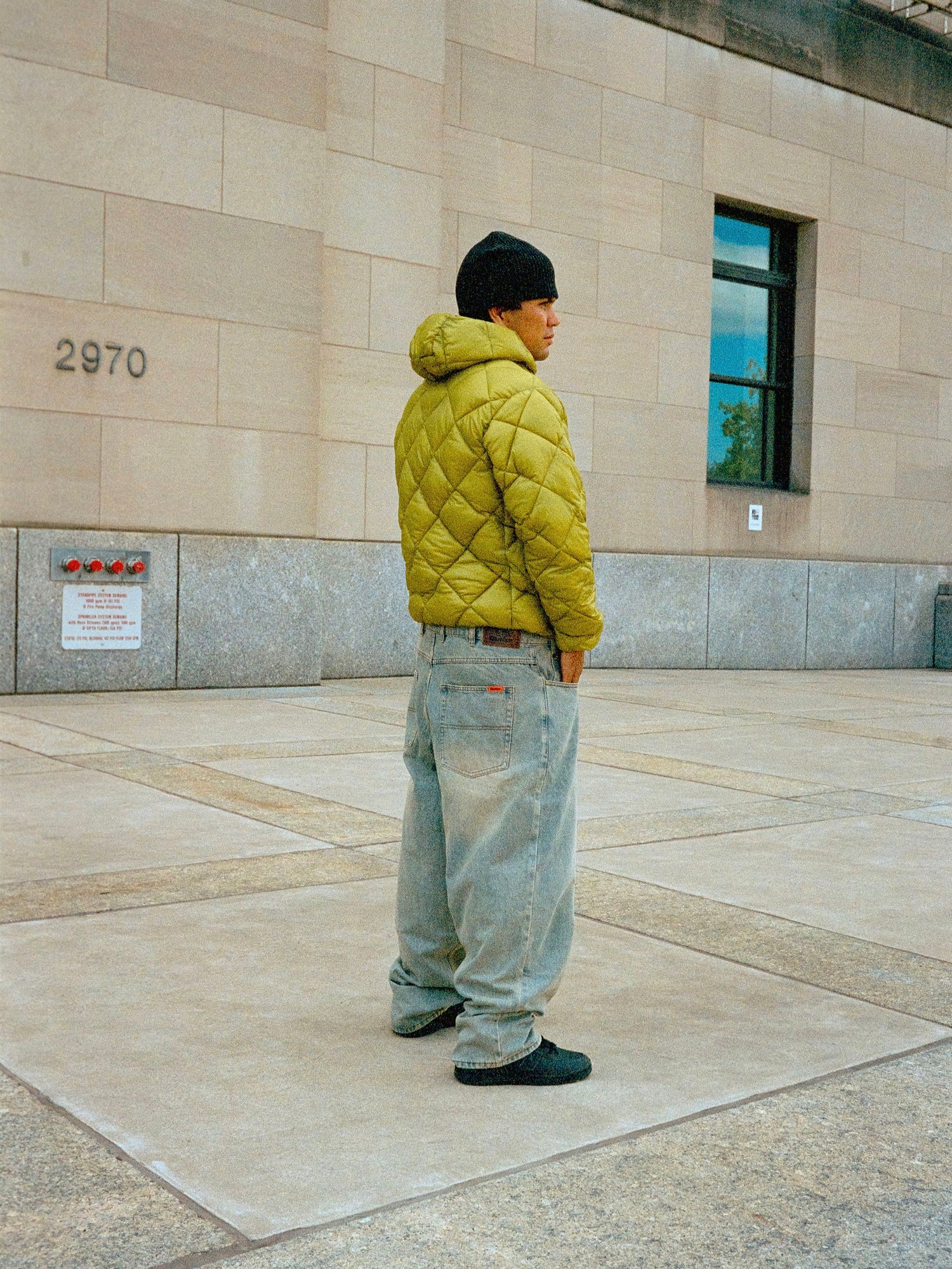 Diamond Quilt Puffer, Lime