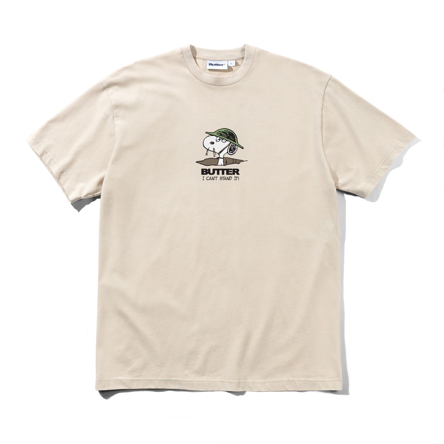 Can't Stand It Tee, Washed Sandstone