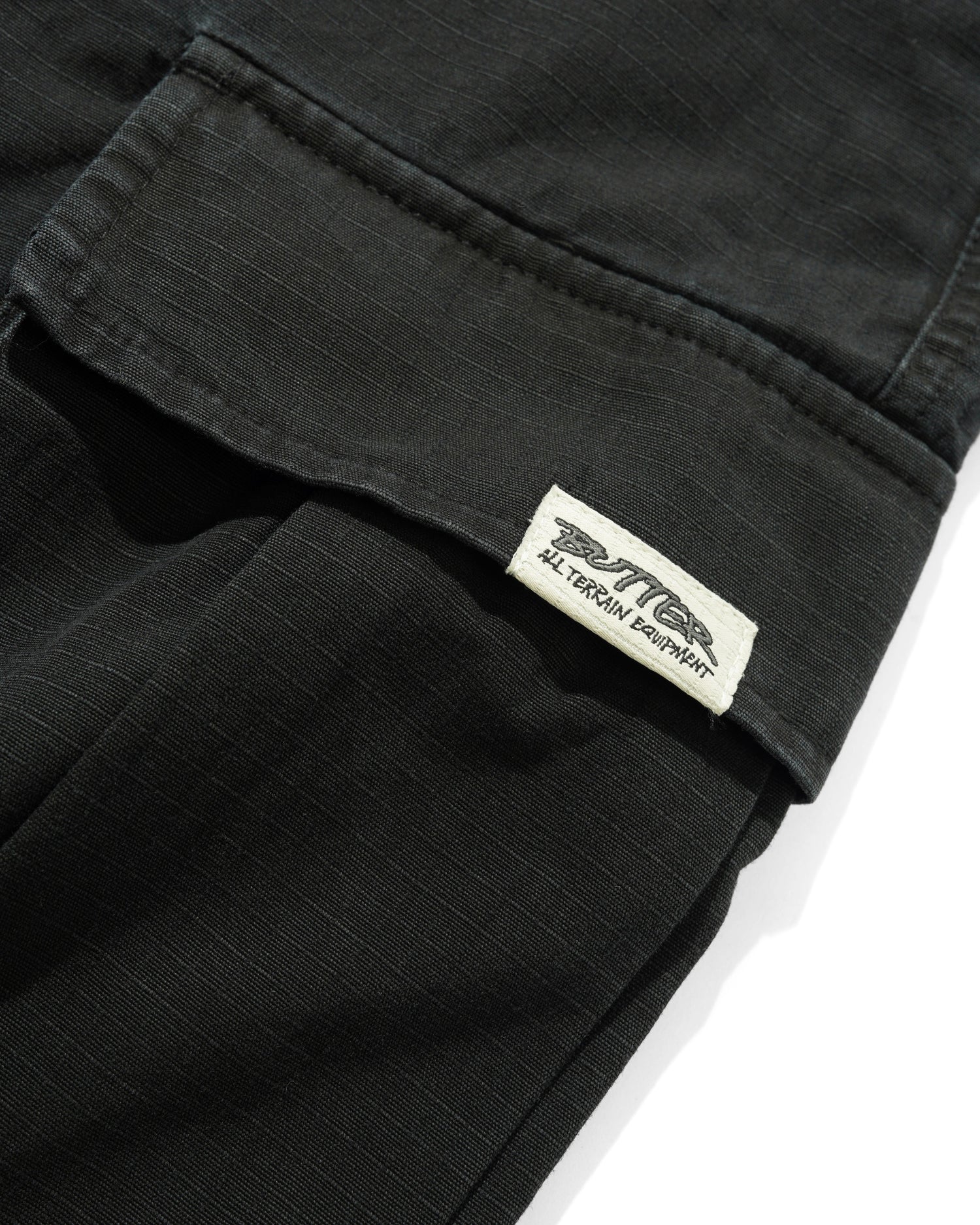 Cargo Pants, Washed Black