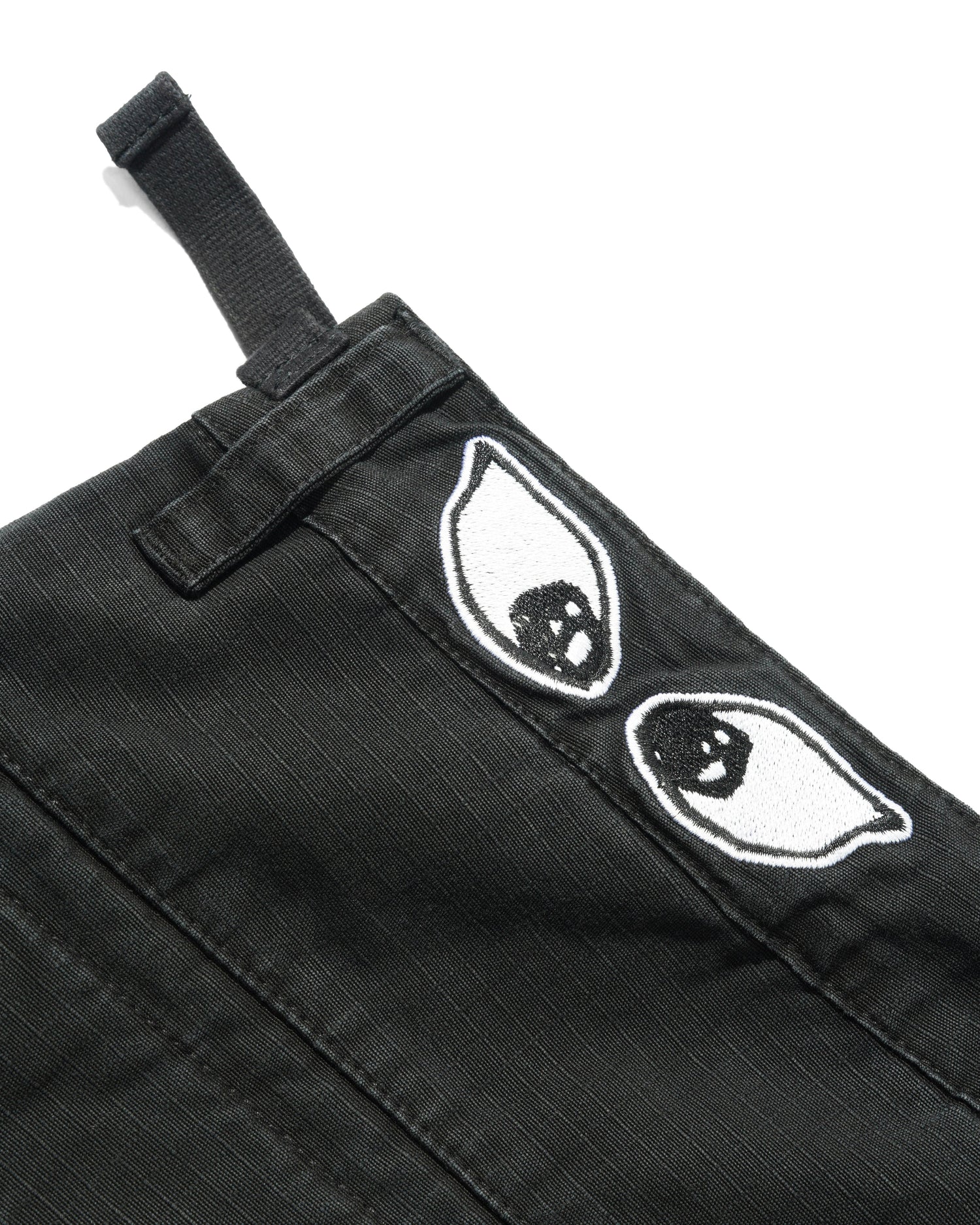 Cargo Pants, Washed Black