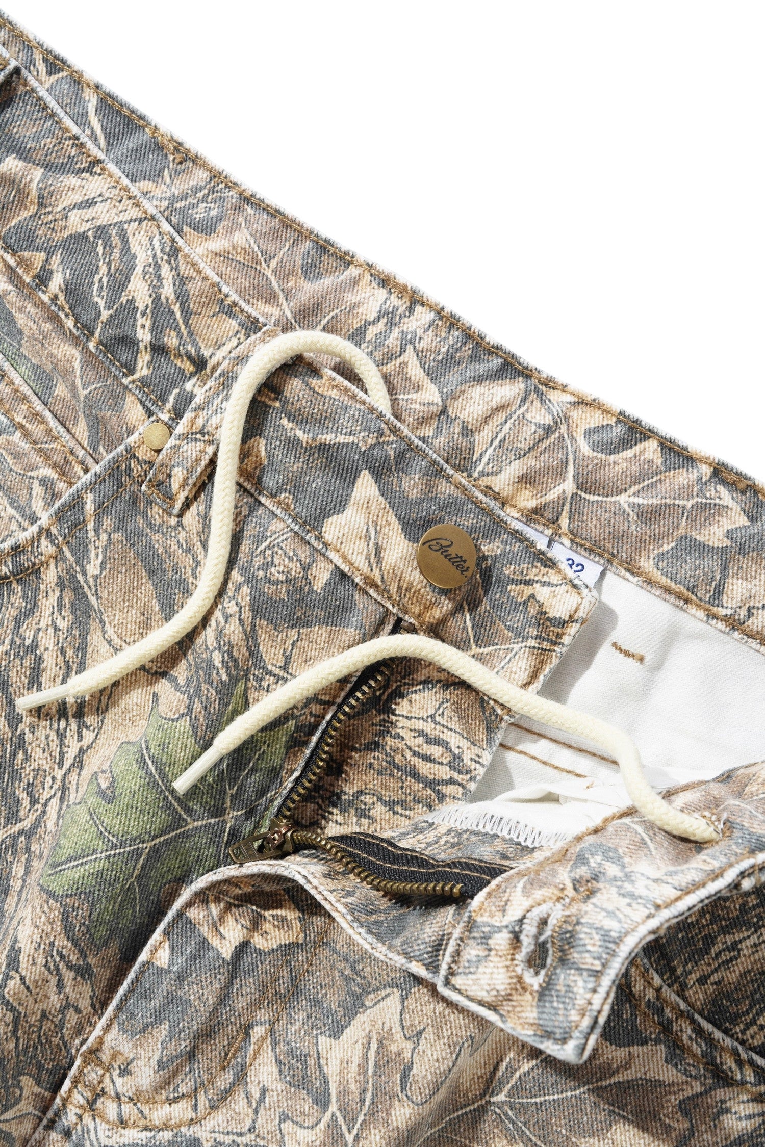 Carpenter Denim Jeans, Forest Camo