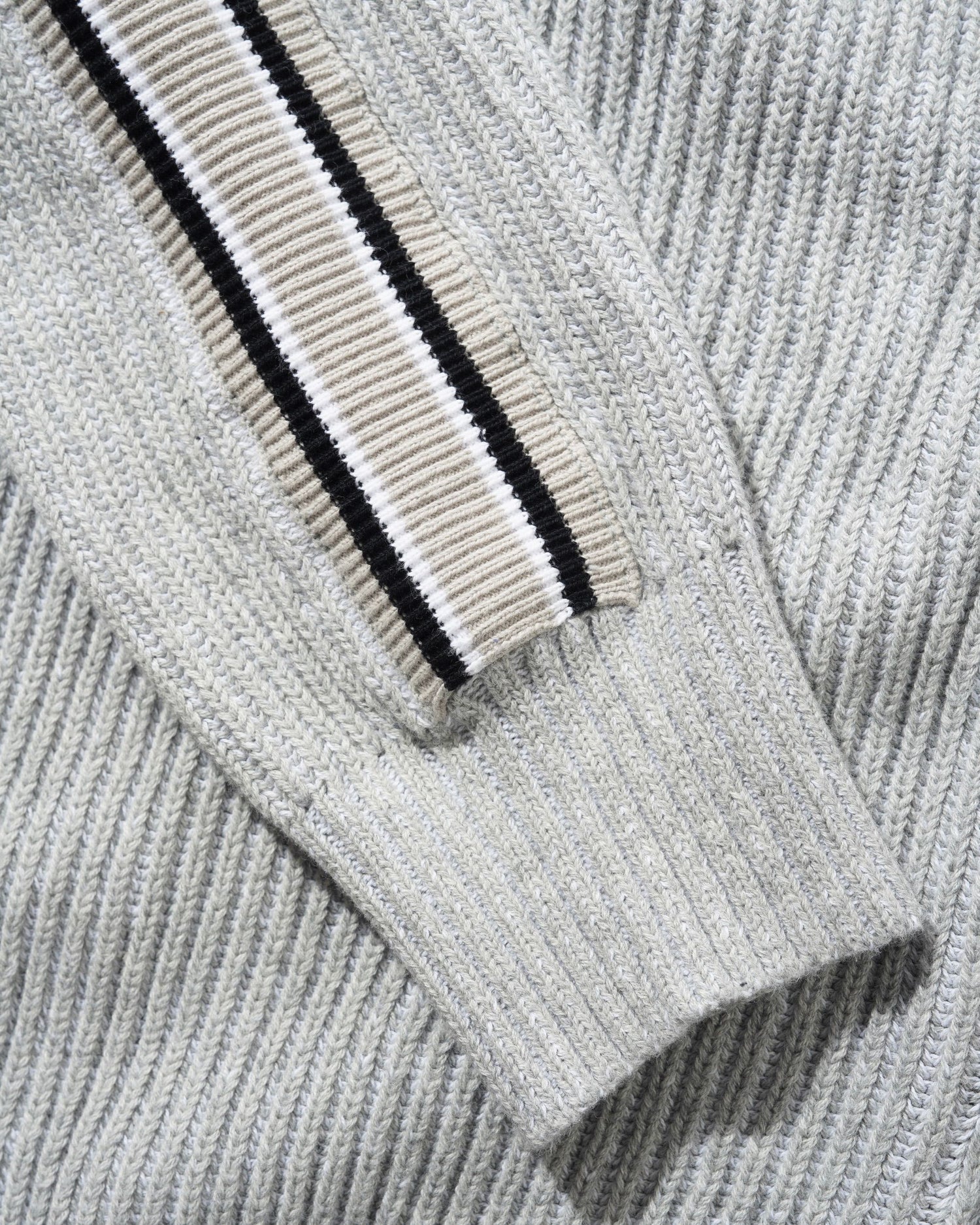 Club Zip-Thru Knit, Ash