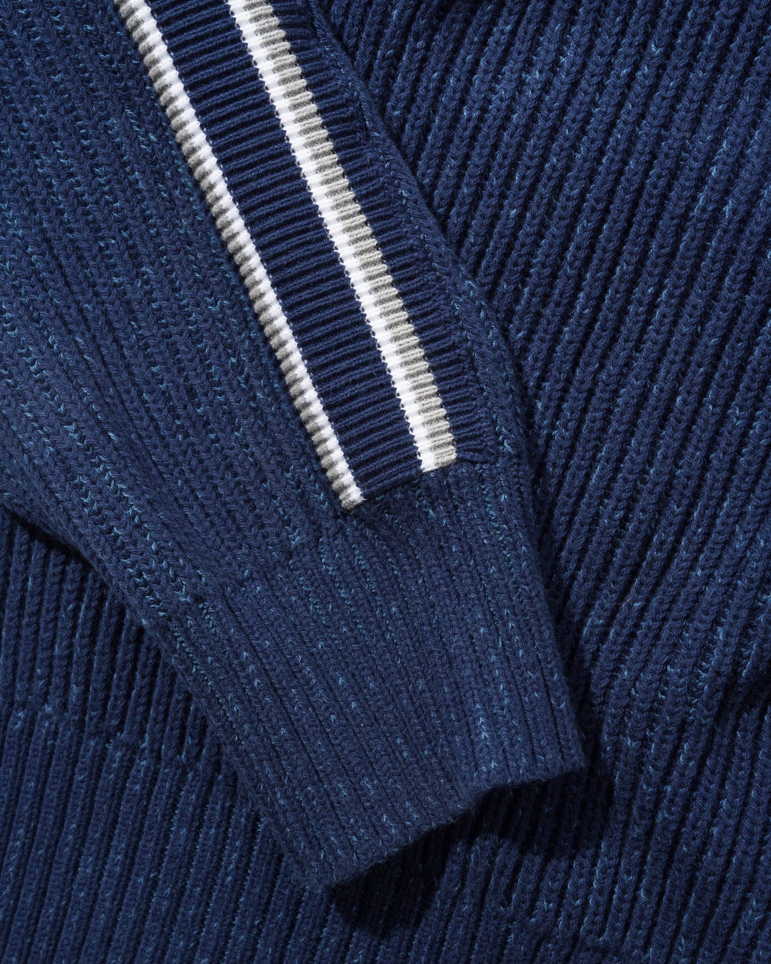 Club Zip-Thru Knit, Navy