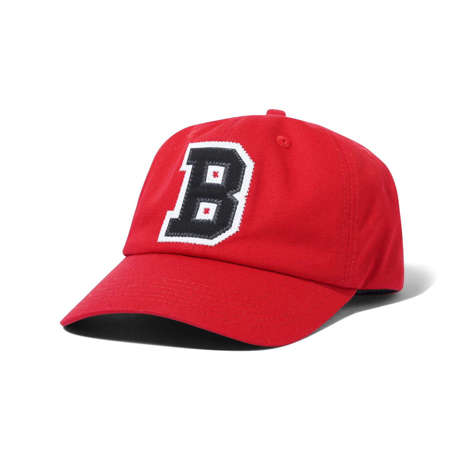 Collegiate 6 Panel Cap, Cherry