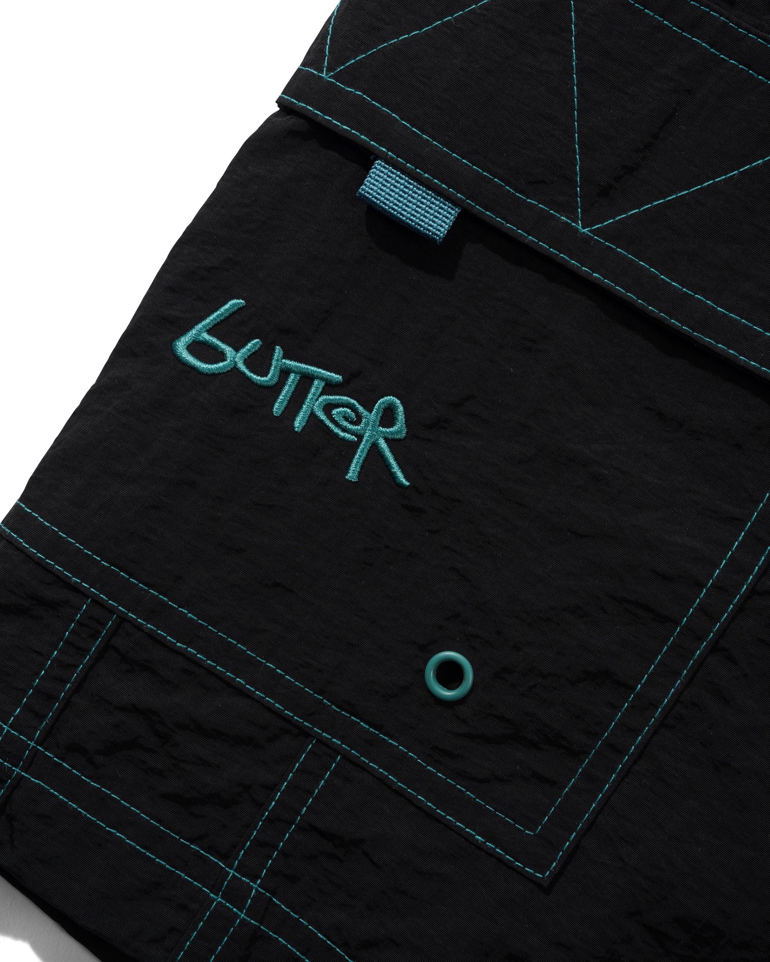 Contrast Boardshorts, Black