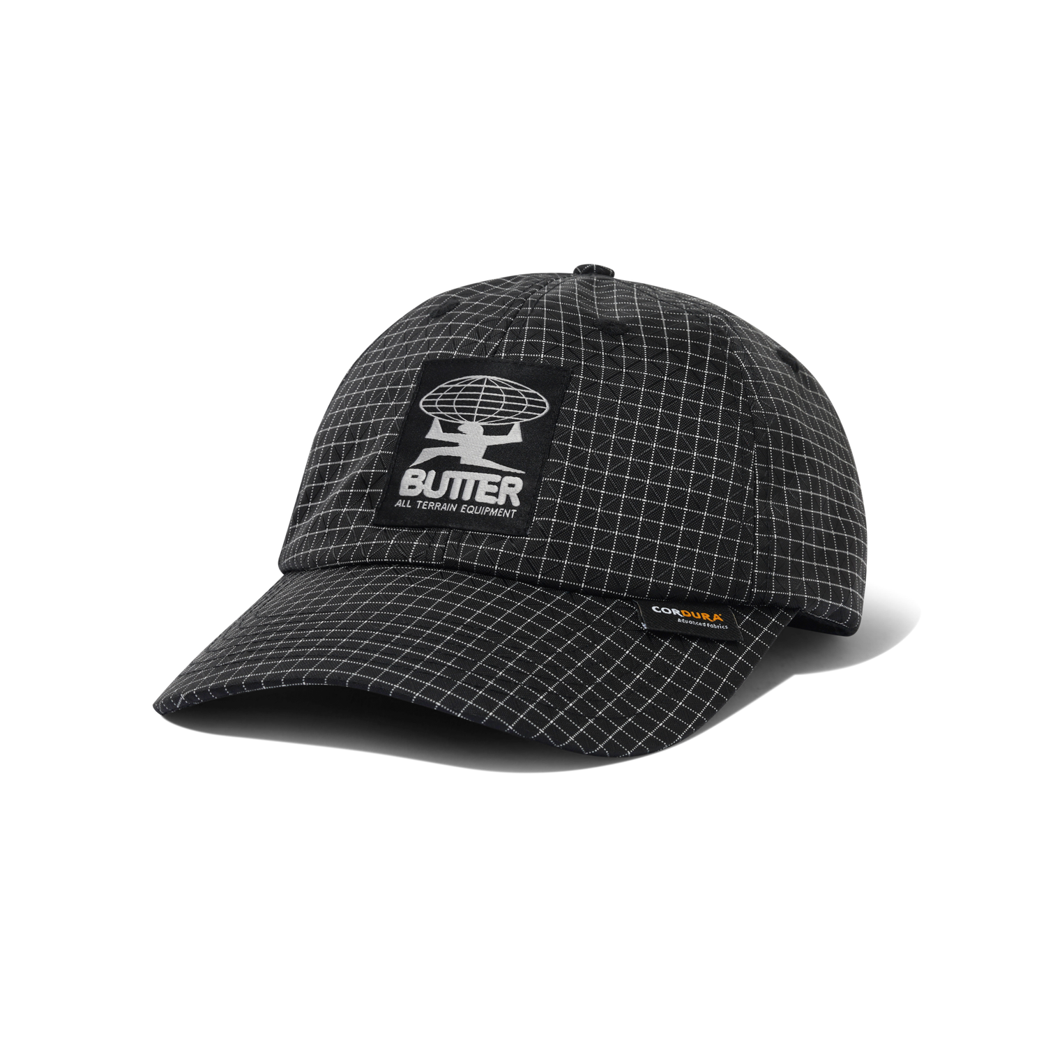 Cordura Terrain 6 Panel Cap, Black
