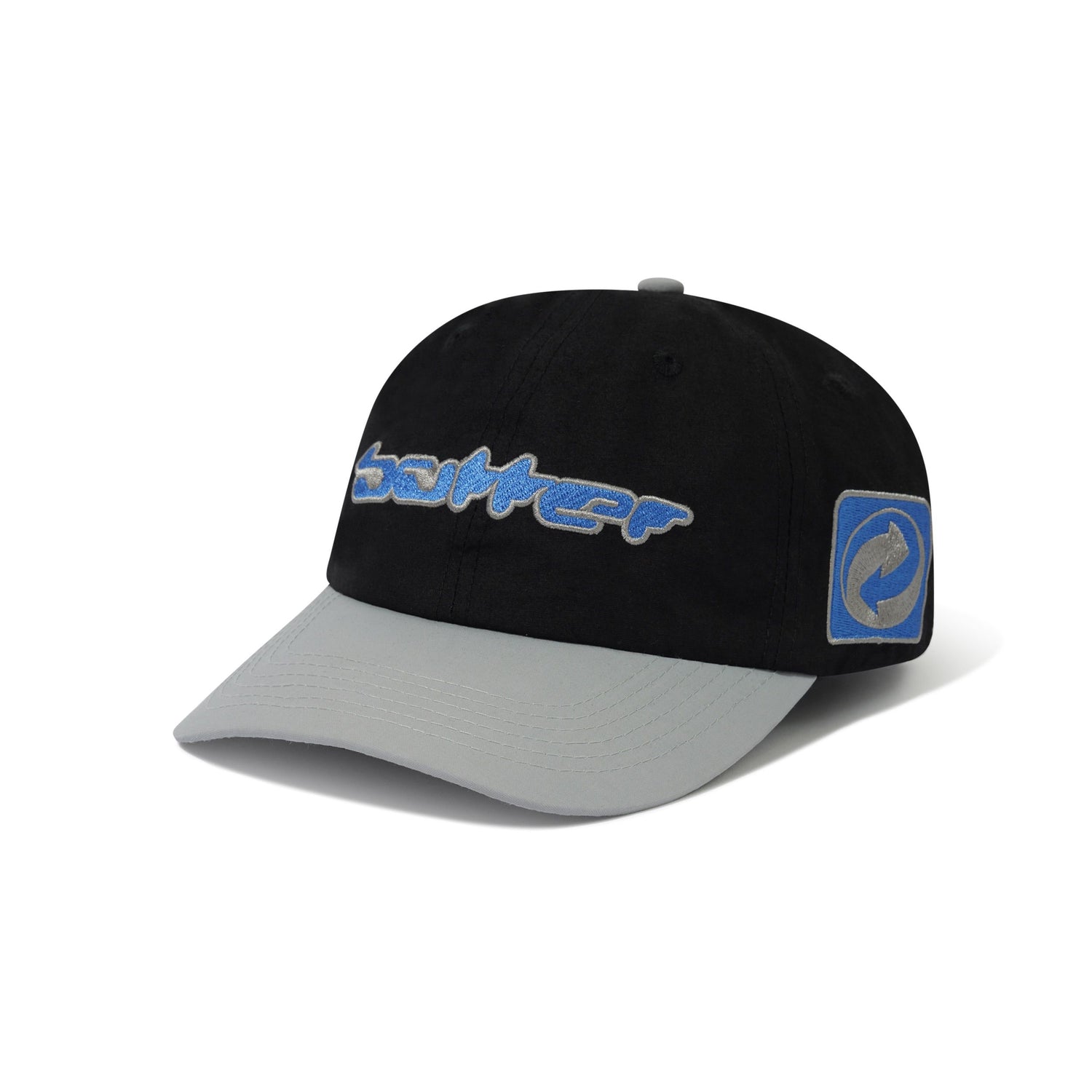 Corrosive 6 Panel Cap, Black / Grey