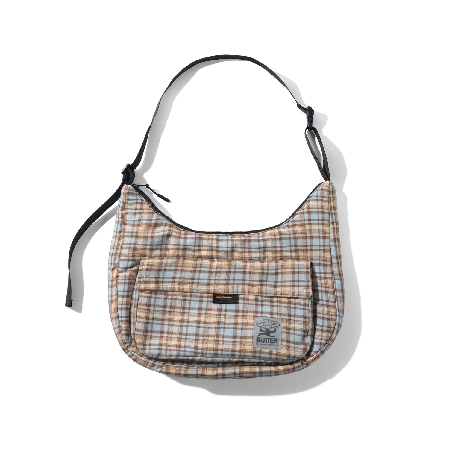 Crossbody Bag, Sky / Tan