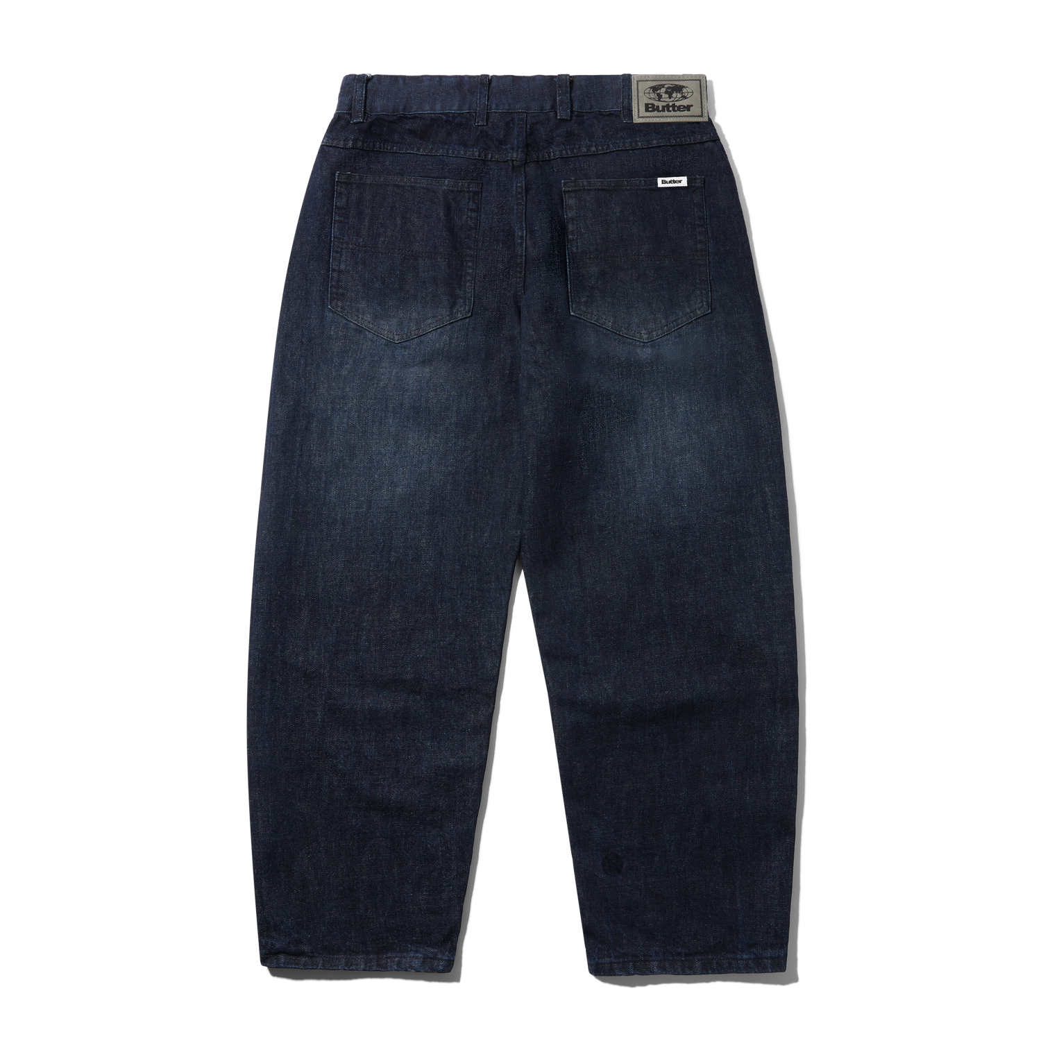 Baggy Denim Jeans, Distressed Selvedge