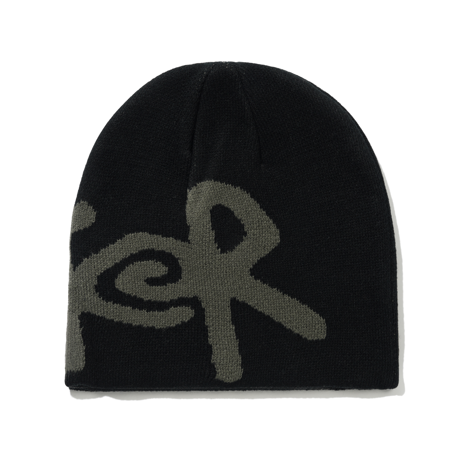 Abseil Logo Skully Beanie, Black