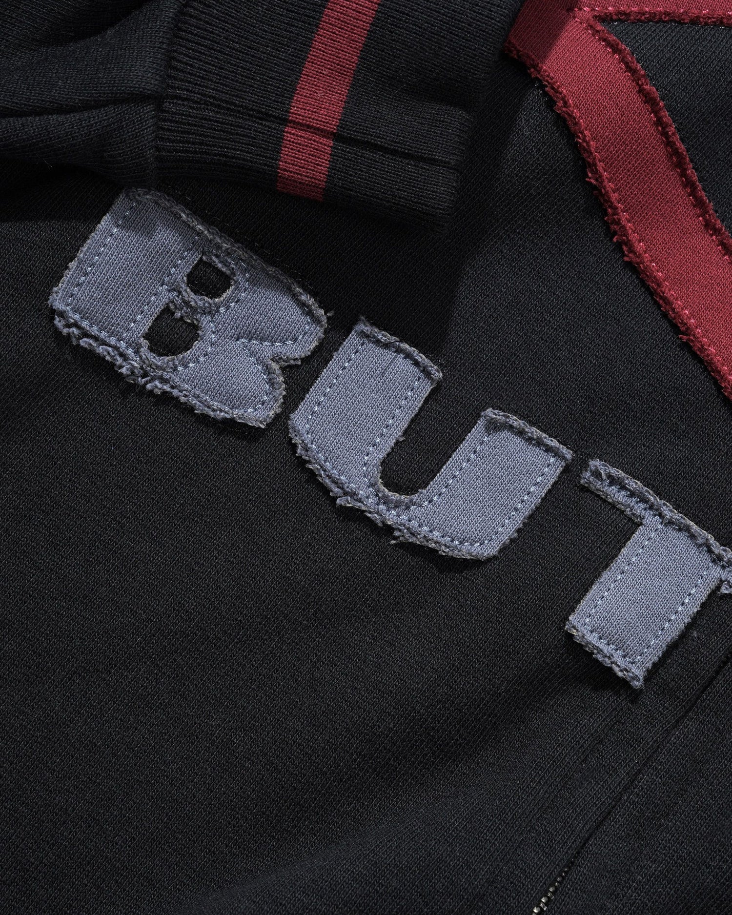 Diamond Fleece Zip-Thru Jacket, Black