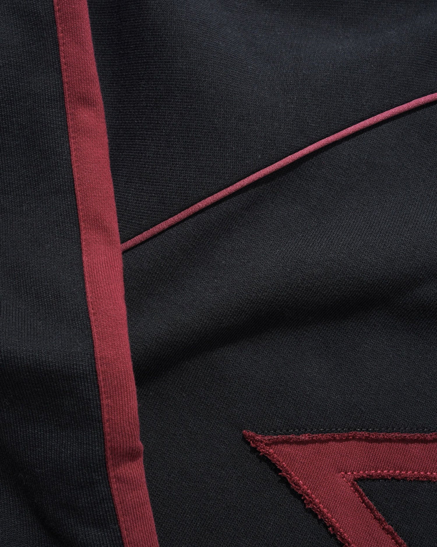 Diamond Fleece Zip-Thru Jacket, Black