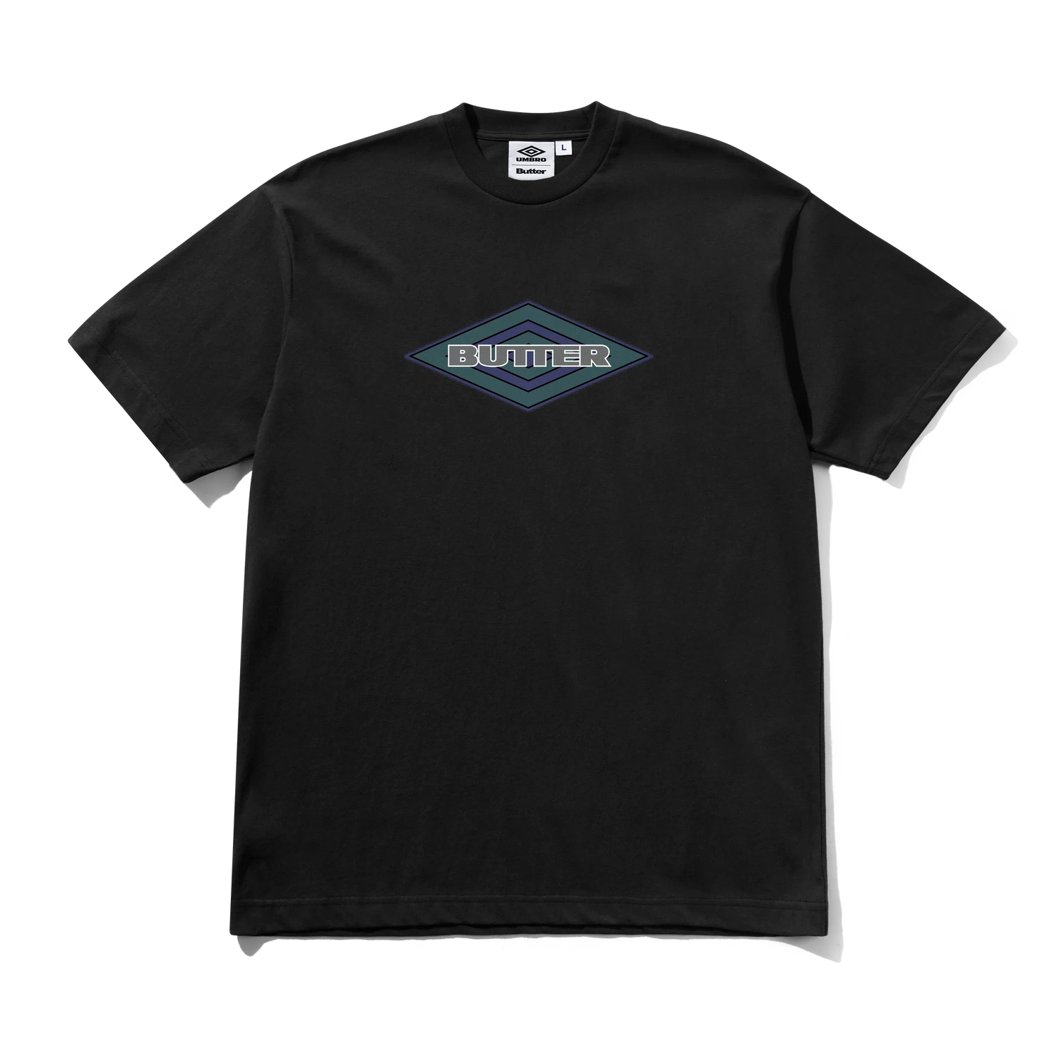 Diamond Logo Tee, Black