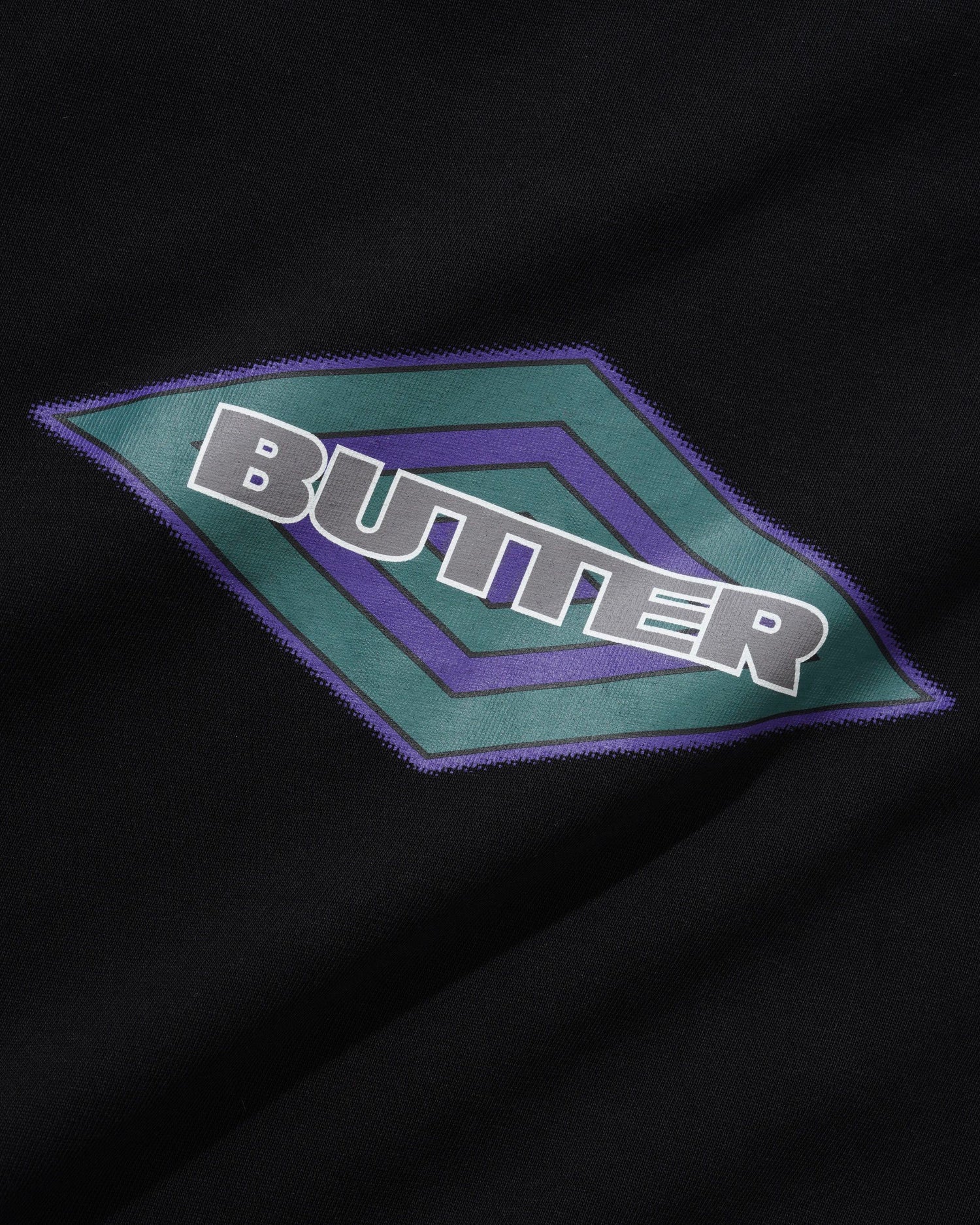 Diamond Logo Tee, Black