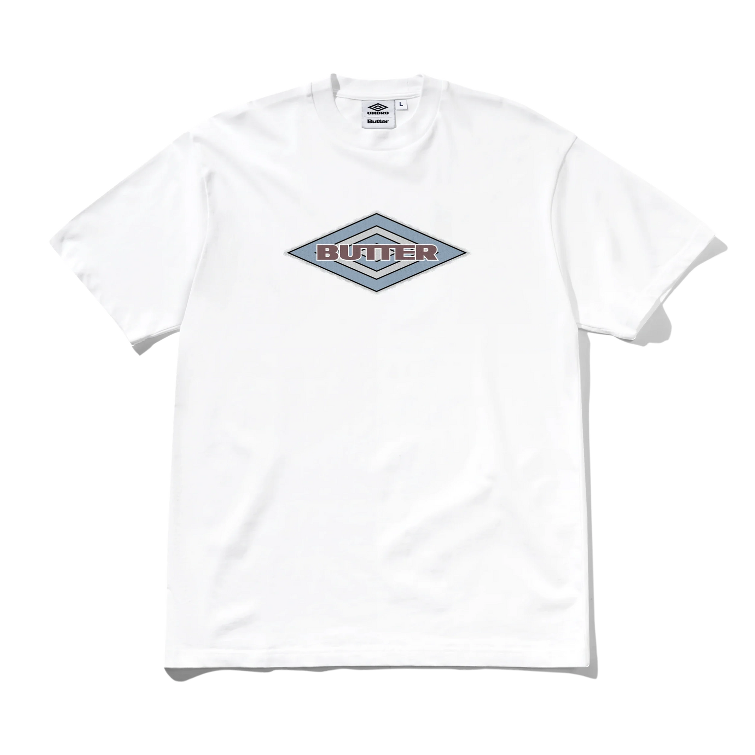 Diamond Logo Tee, White