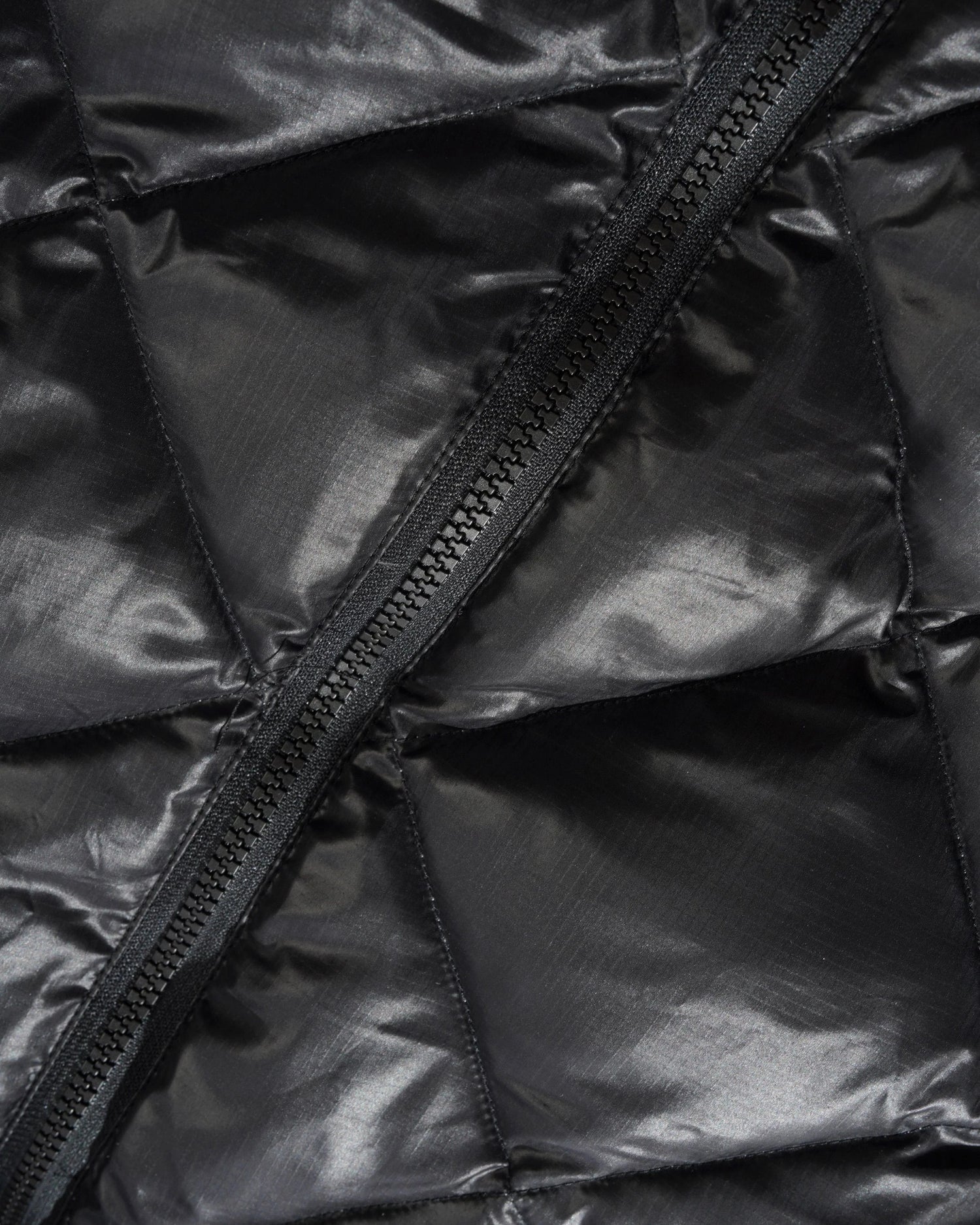 Diamond Quilt Puffer, Black